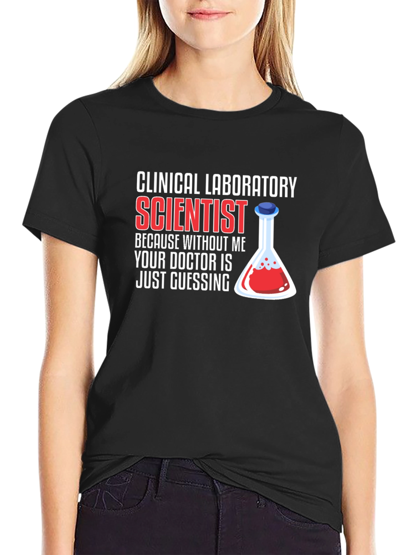 Clinical Lab Scientist T-Shirt - Doctor Guessing