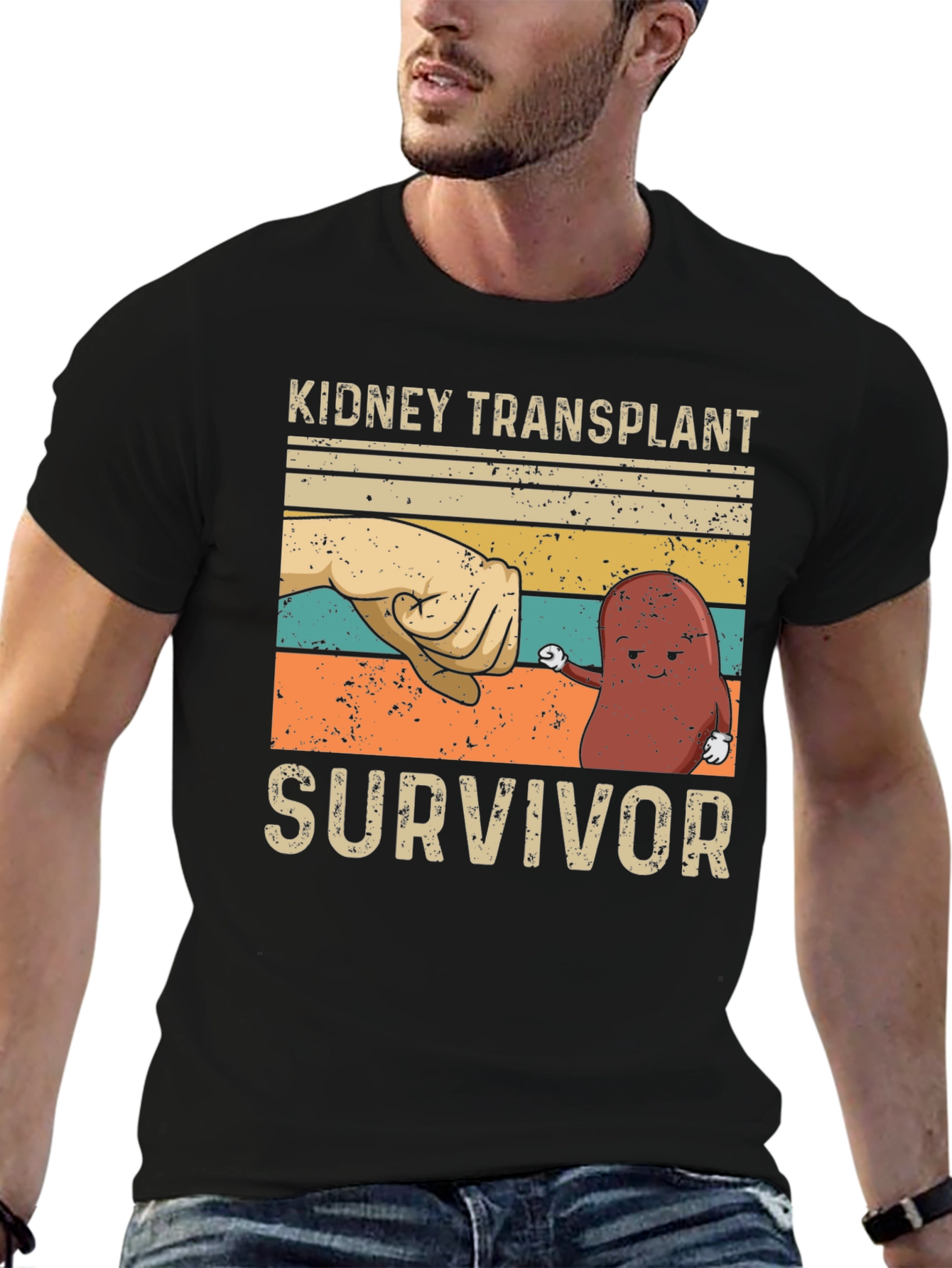 Kidney Transplant Survivor Graphic T-Shirt