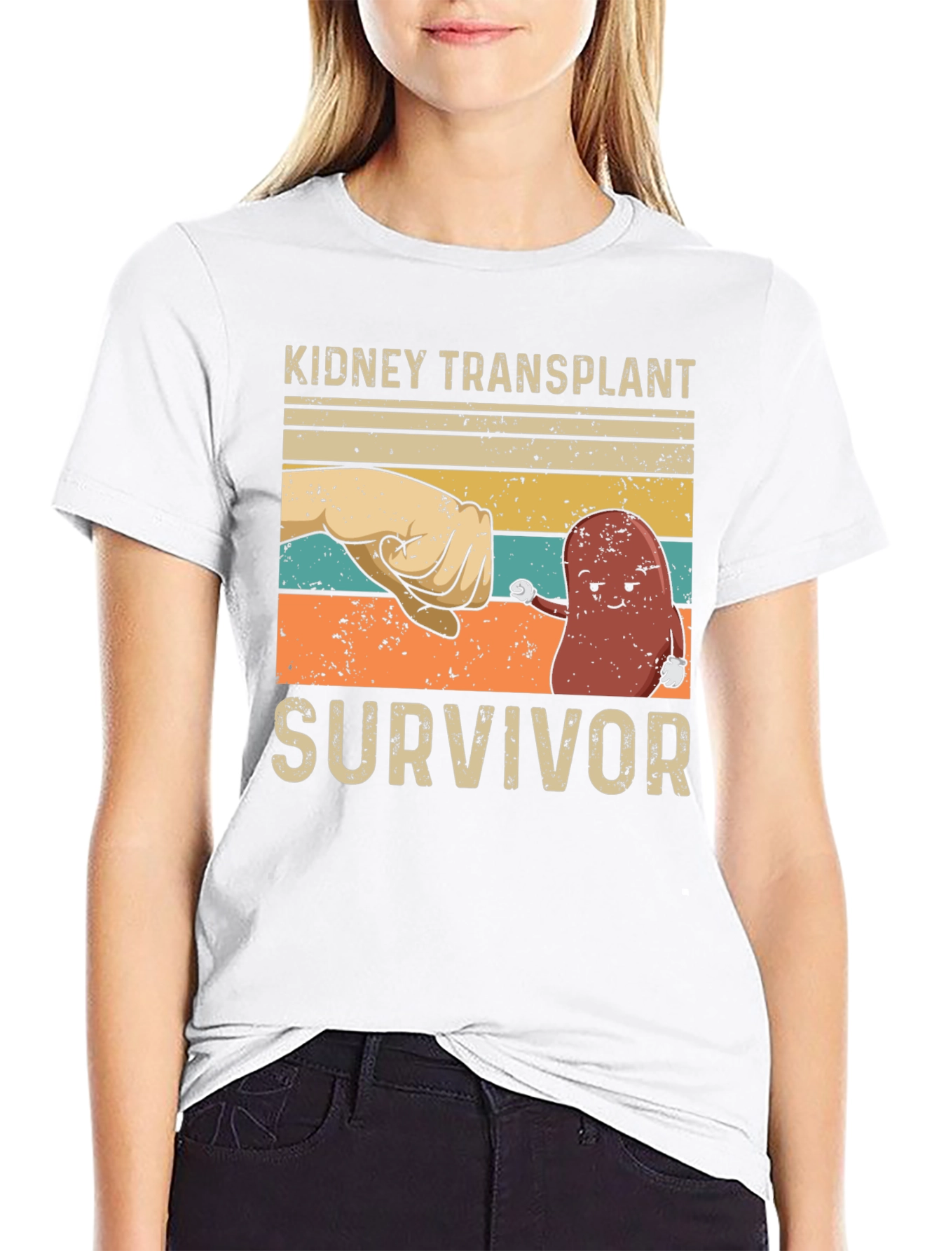 Kidney Transplant Survivor Graphic T-Shirt