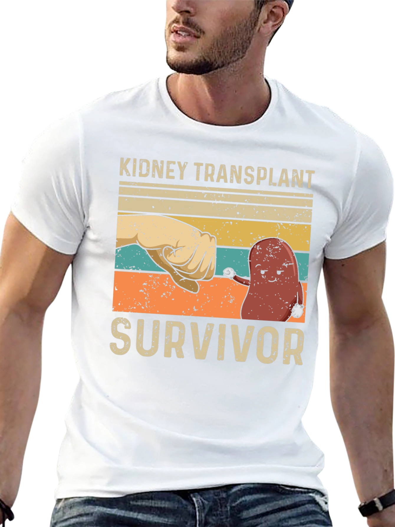 Kidney Transplant Survivor Graphic T-Shirt