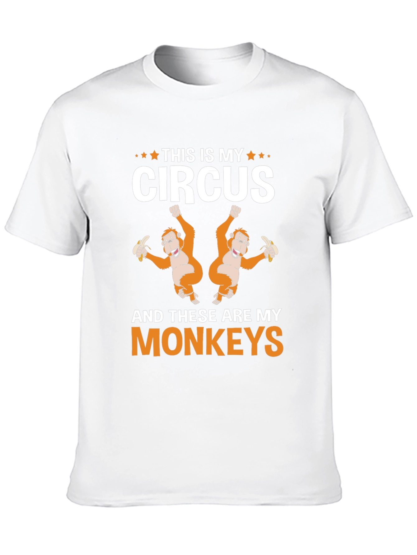 This Is My Circus Monkey Graphic T-Shirt