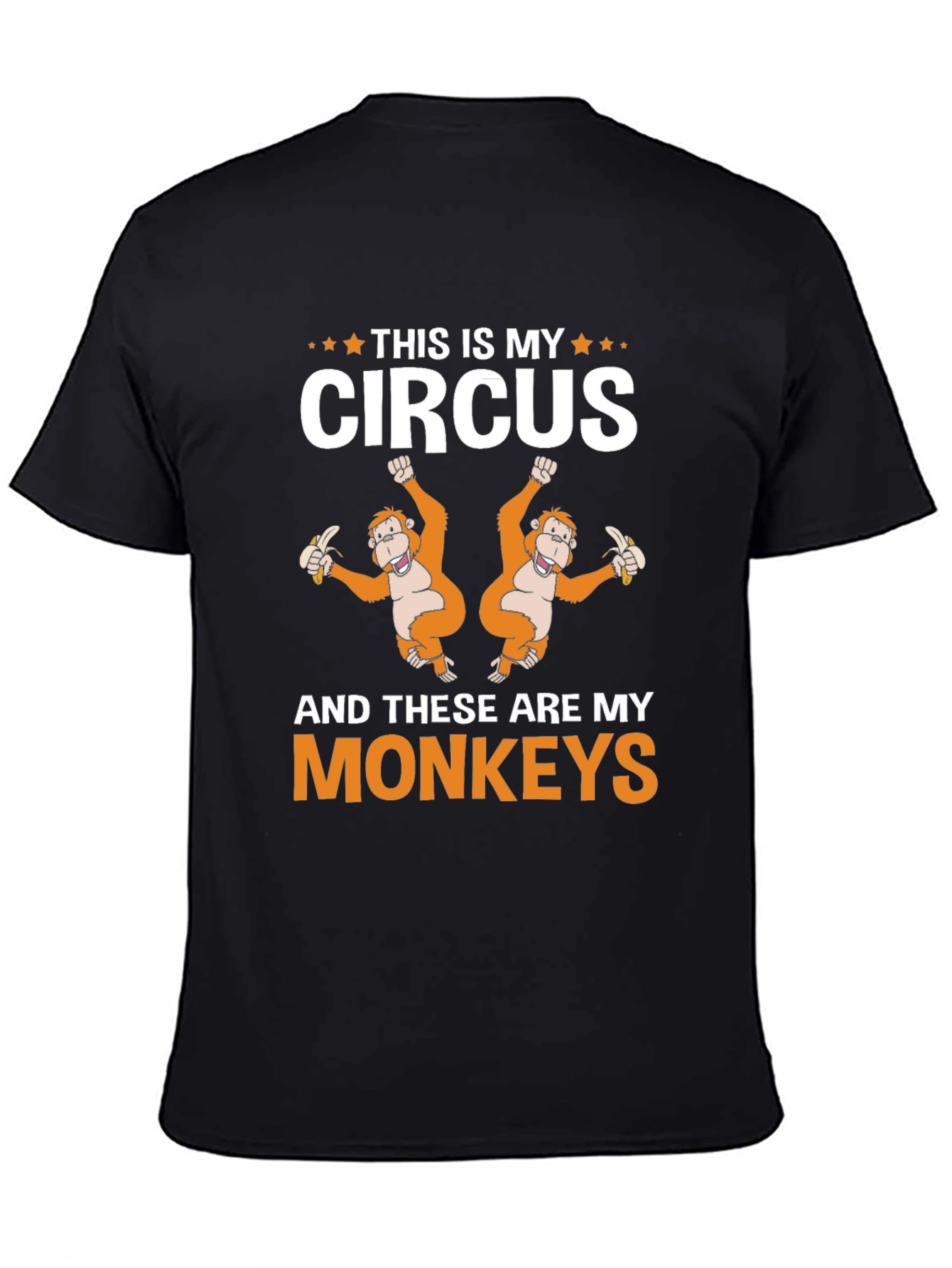 This Is My Circus Monkey Graphic T-Shirt