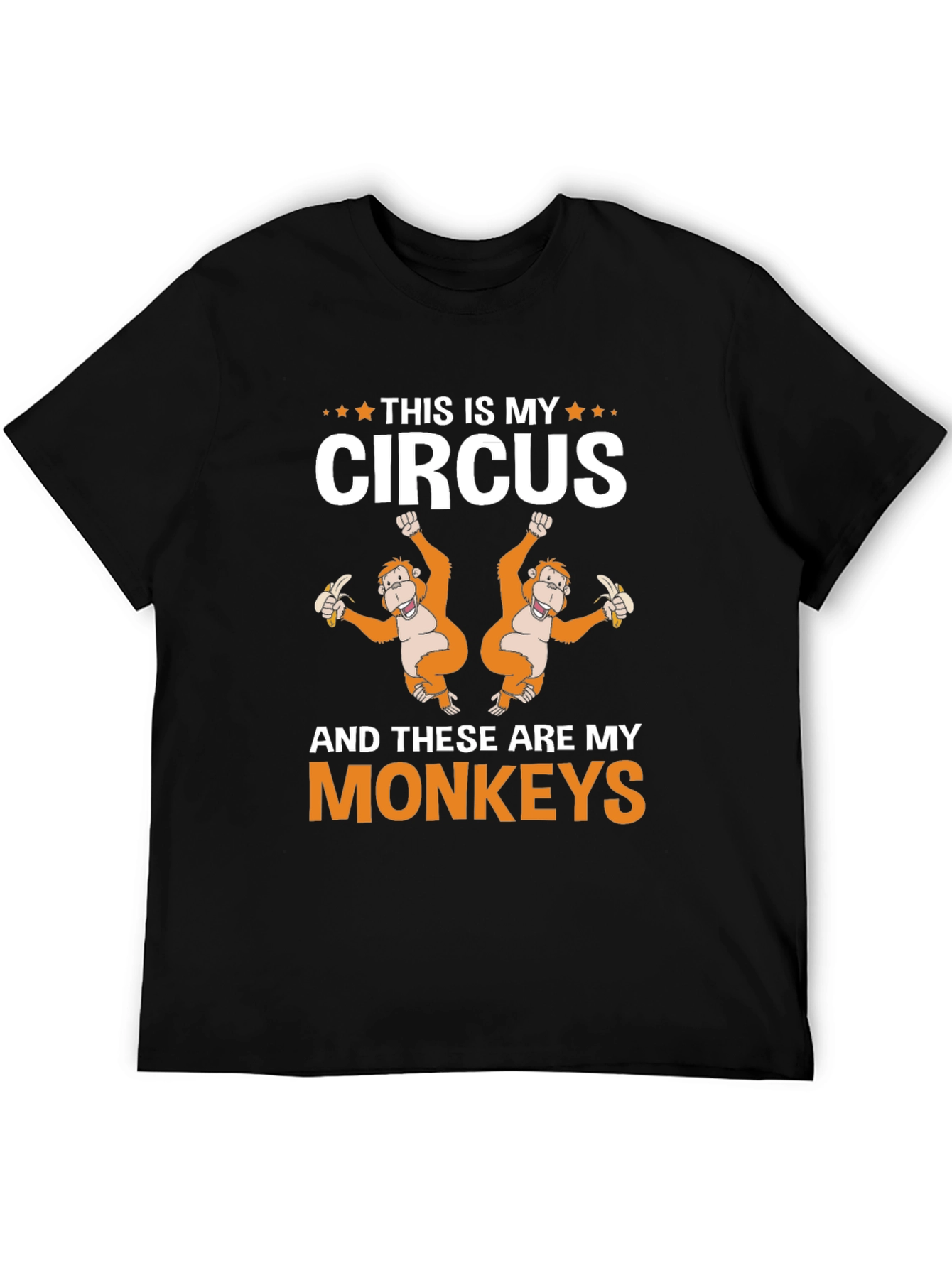 This Is My Circus Monkey Graphic T-Shirt