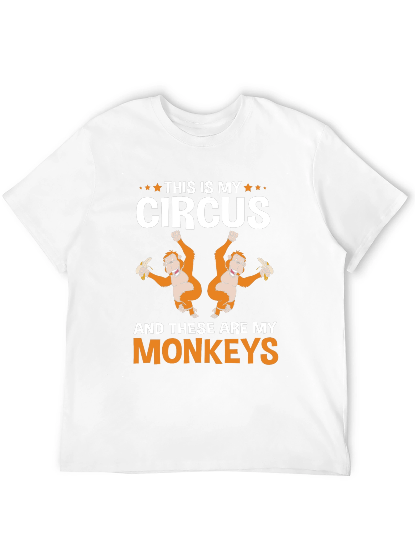 This Is My Circus Monkey Graphic T-Shirt