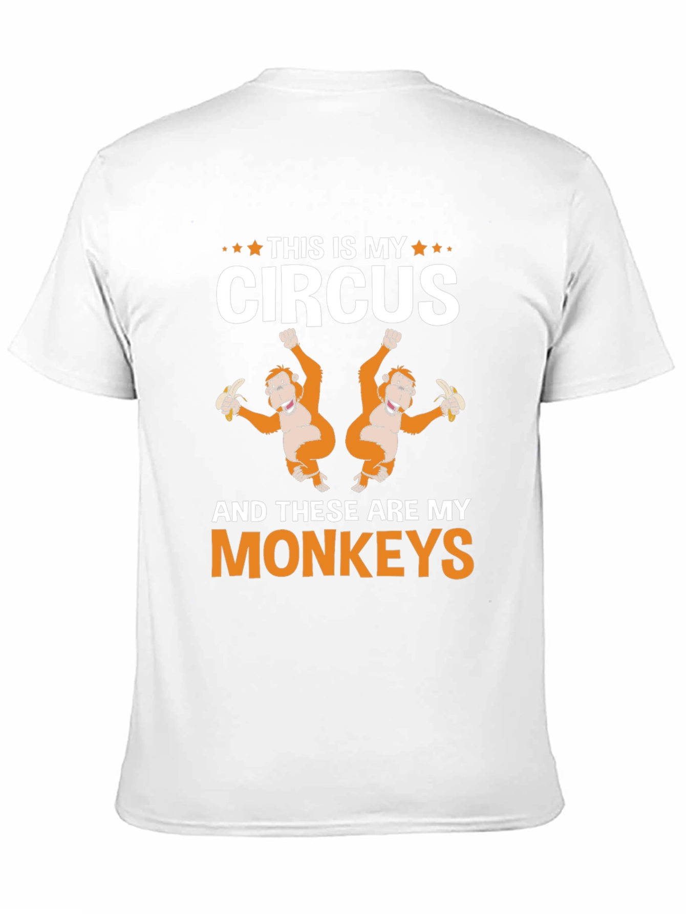 This Is My Circus Monkey Graphic T-Shirt