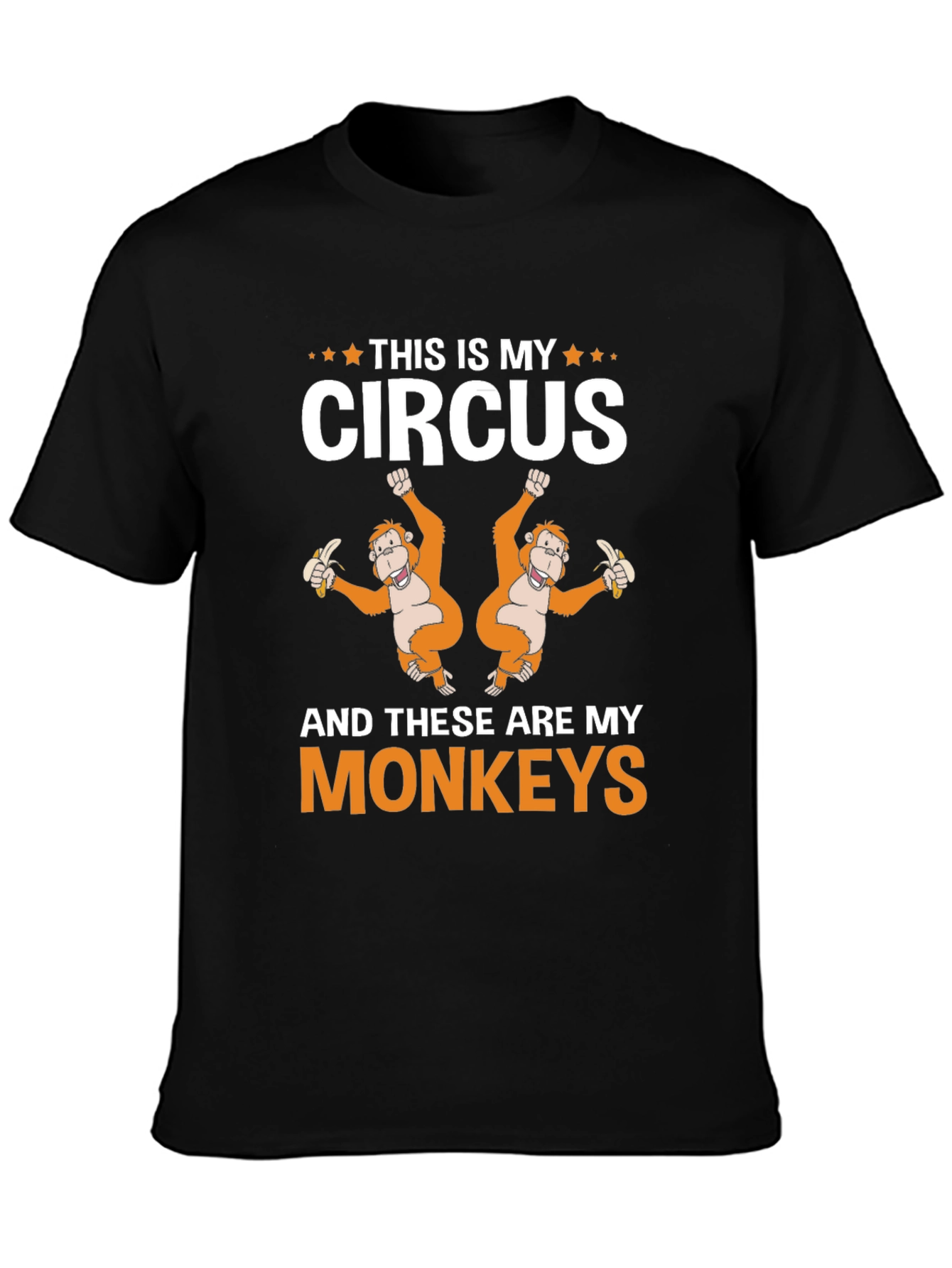 This Is My Circus Monkey Graphic T-Shirt