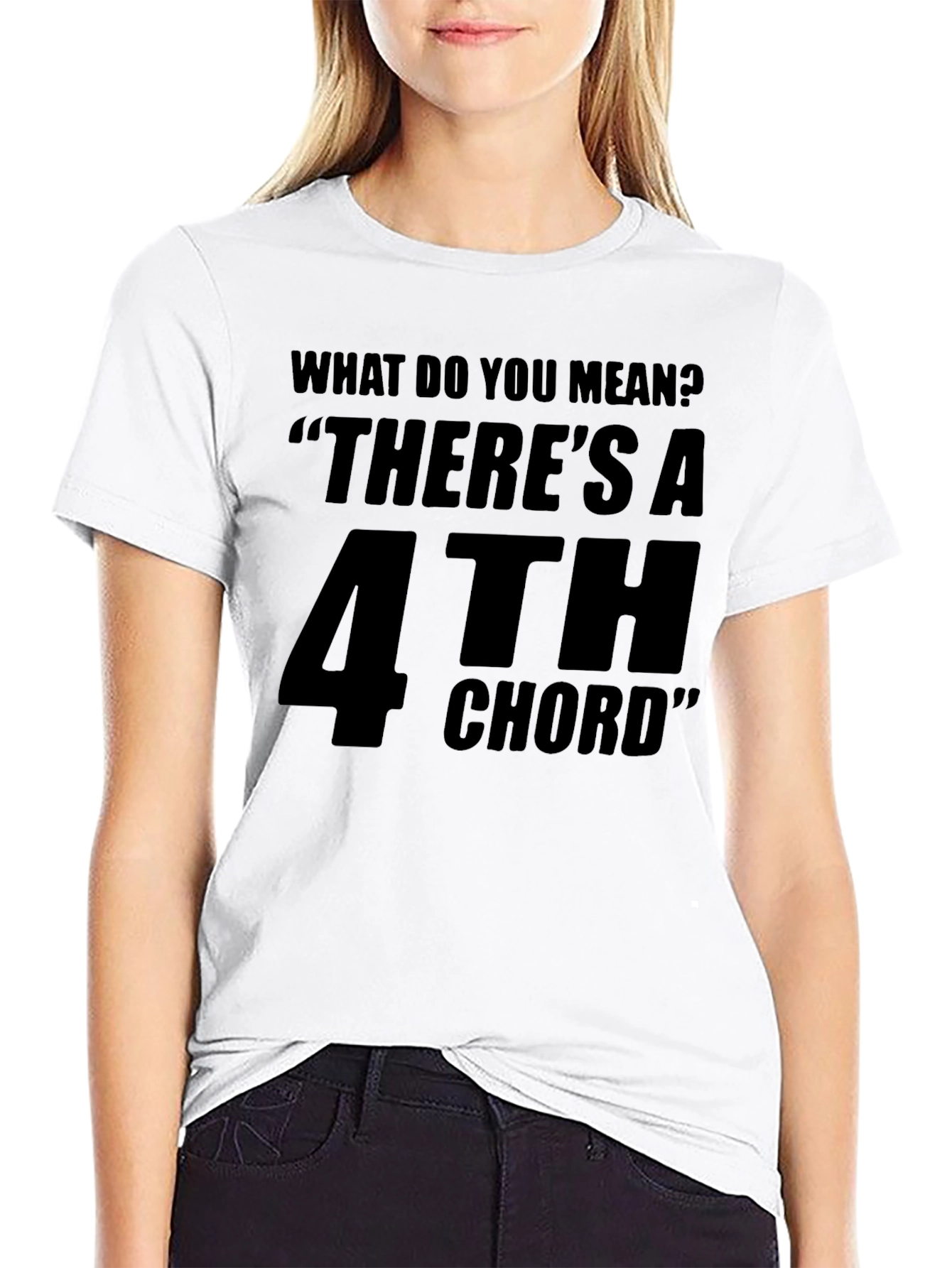 Funny Music T-Shirt - 4th Chord Graphic Tee
