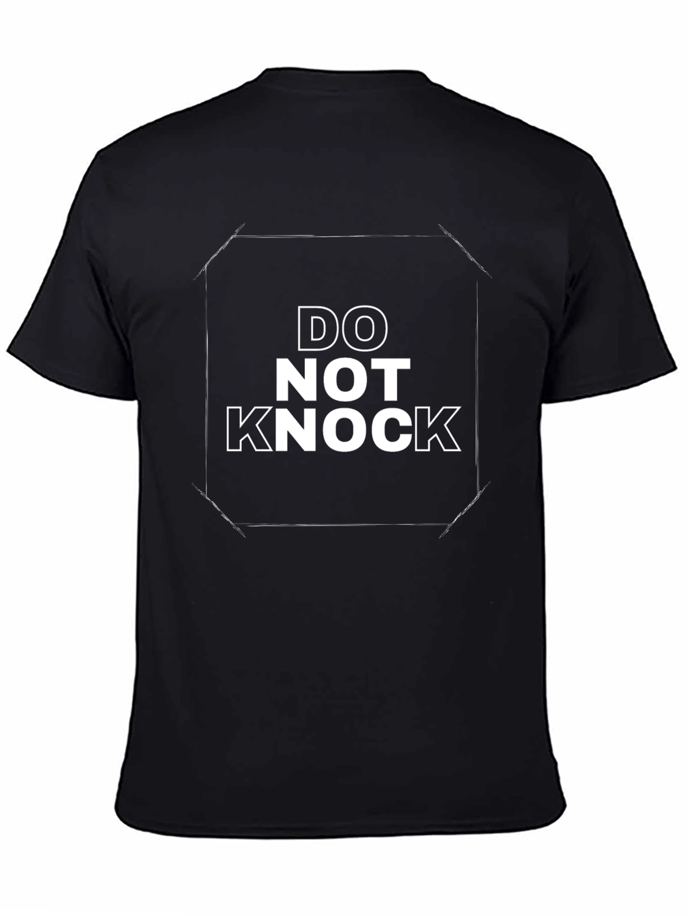 Do Not Knock Graphic Tee - Bold Statement Shirt