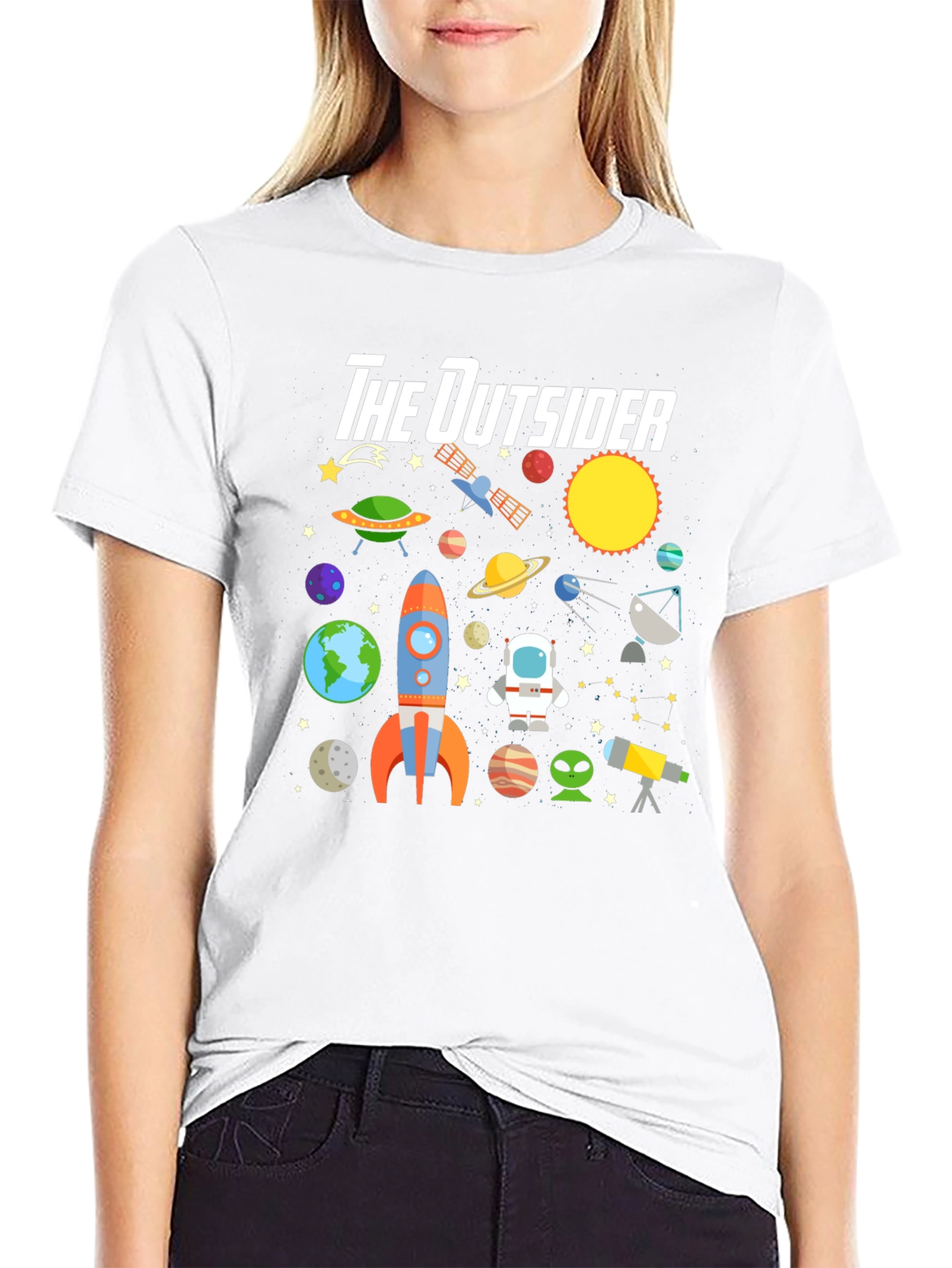 The Outsider Space Graphic T-Shirt