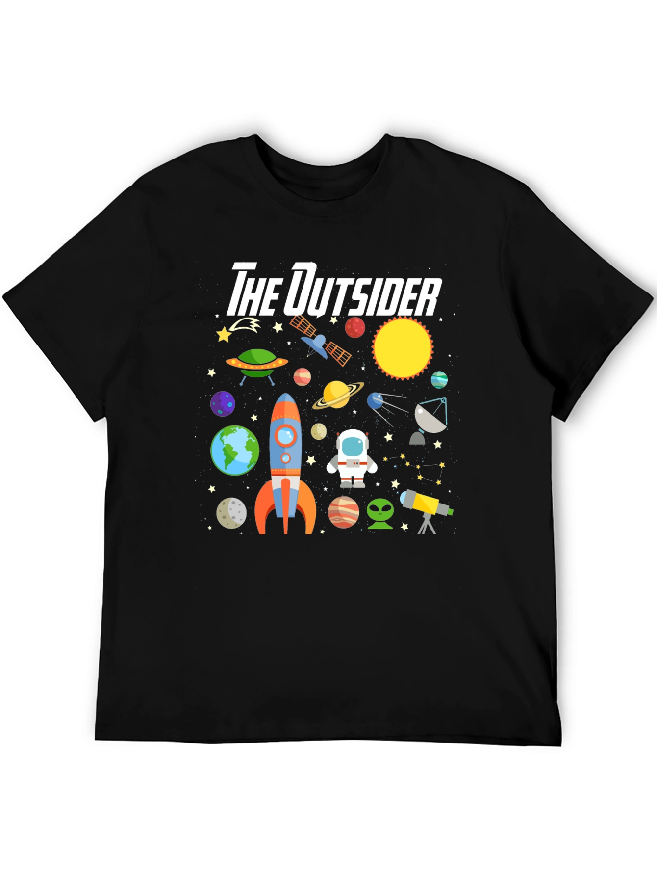 The Outsider Space Graphic T-Shirt