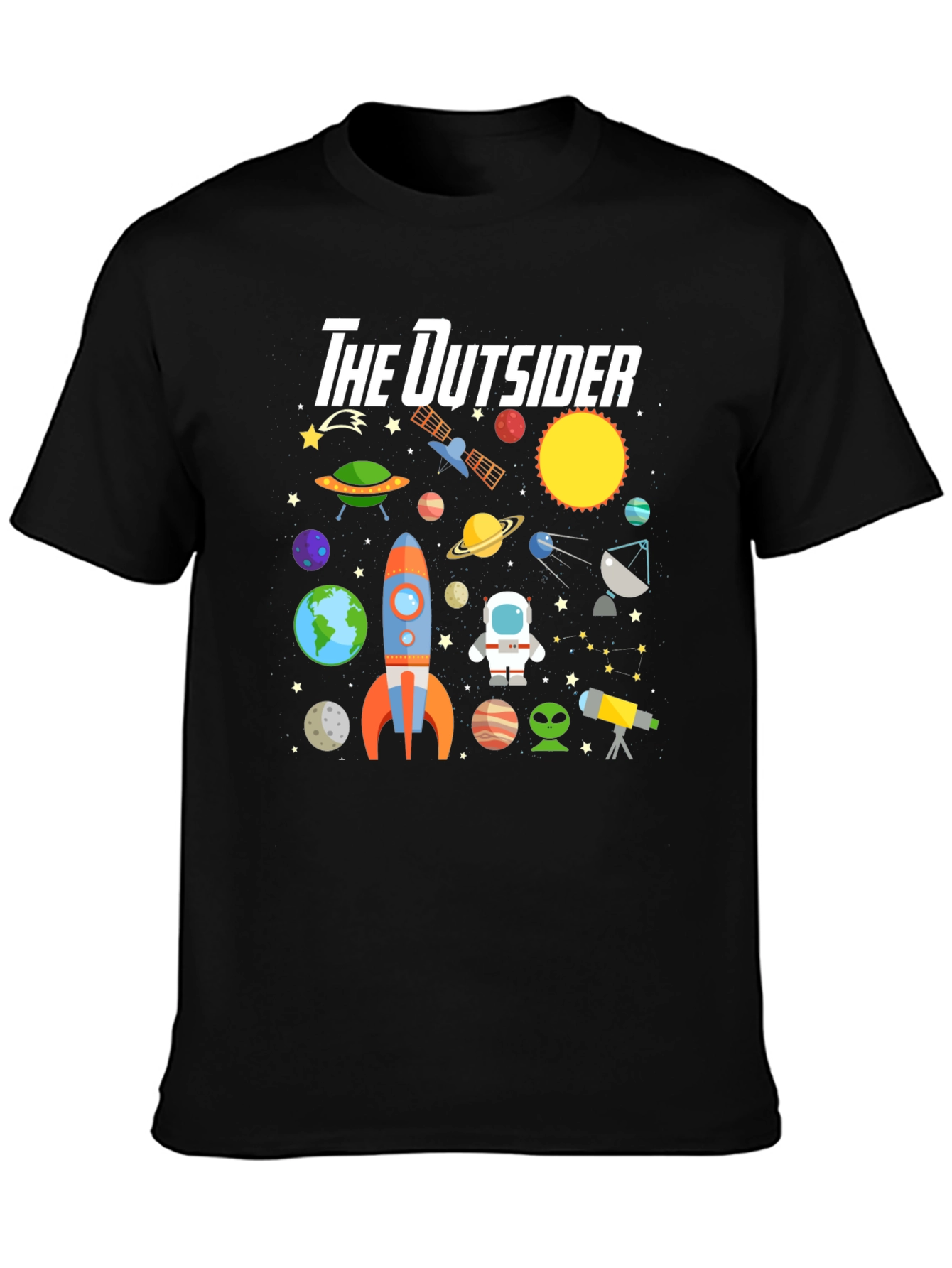 The Outsider Space Graphic T-Shirt