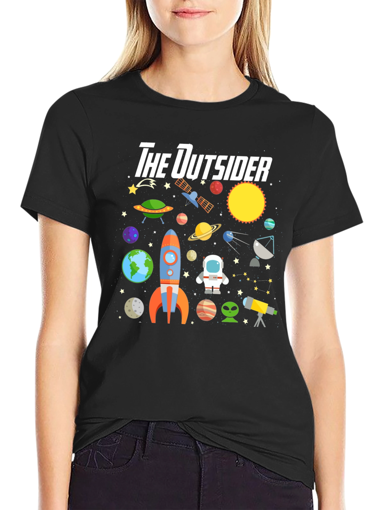 The Outsider Space Graphic T-Shirt