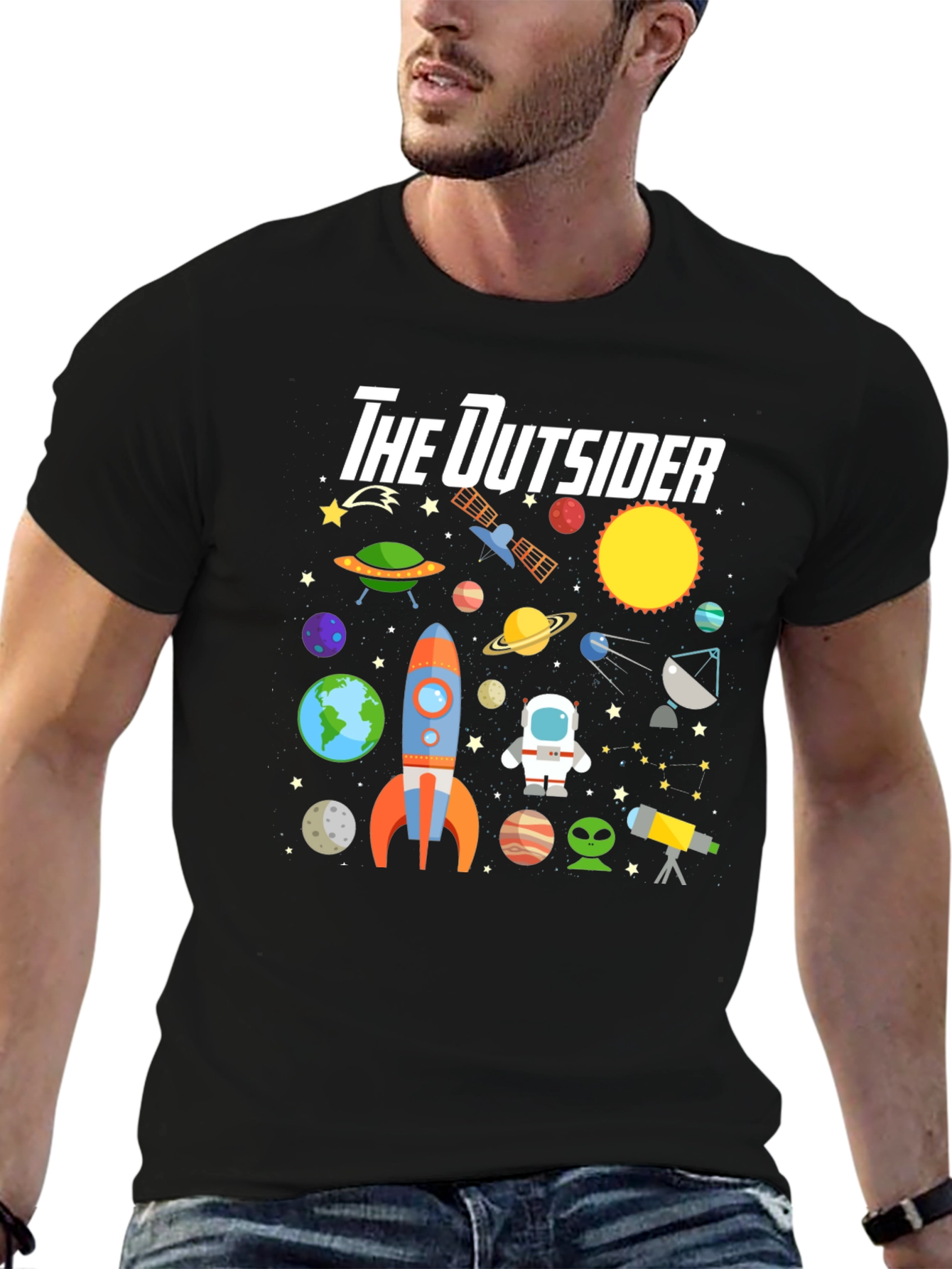 The Outsider Space Graphic T-Shirt