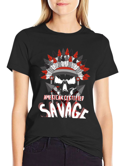 American Certified Savage Graphic T-Shirt