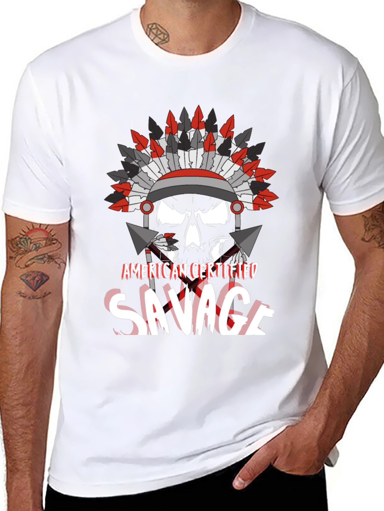 American Certified Savage Graphic T-Shirt