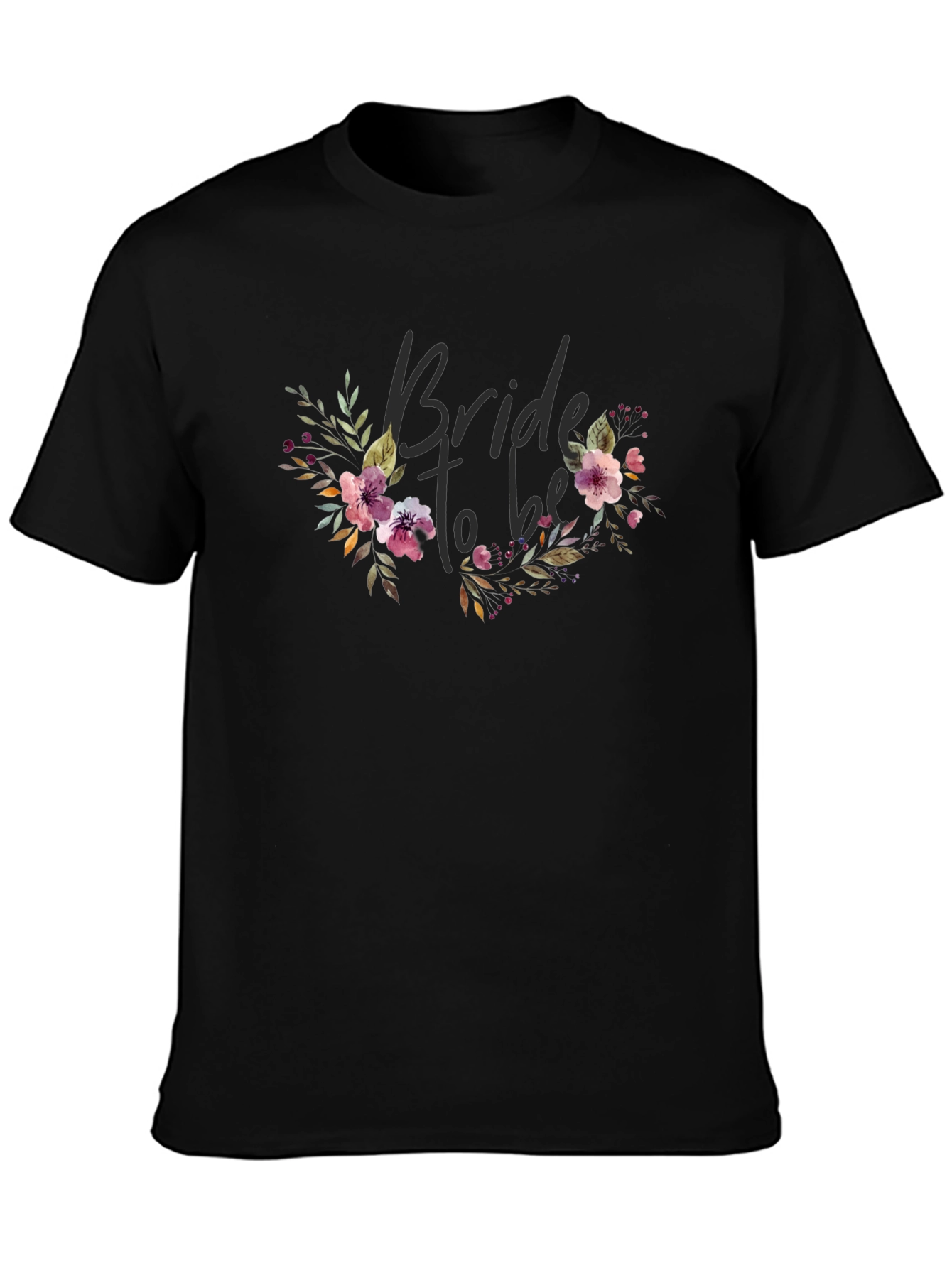 Bride To Be Floral T-Shirt