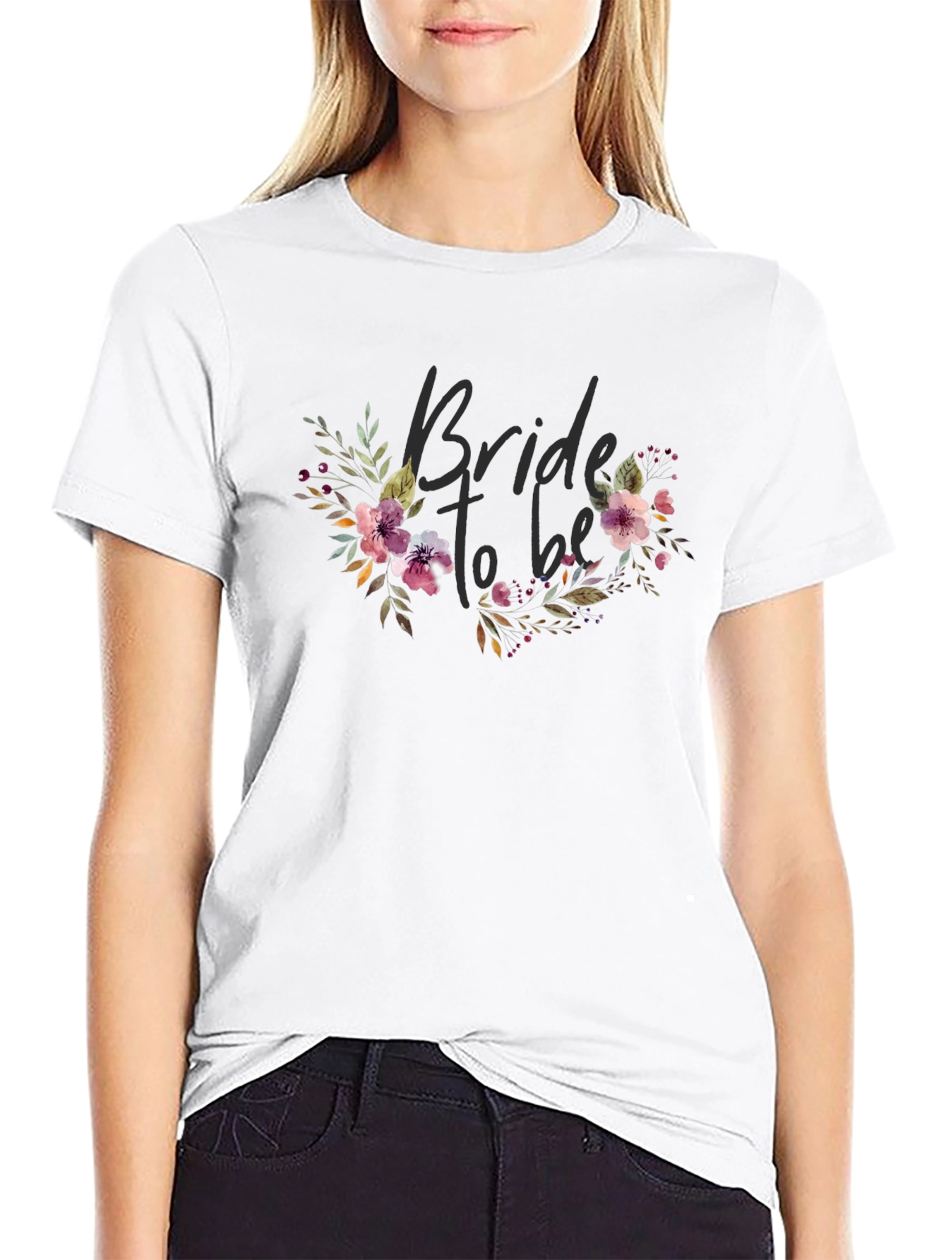 Bride To Be Floral T-Shirt