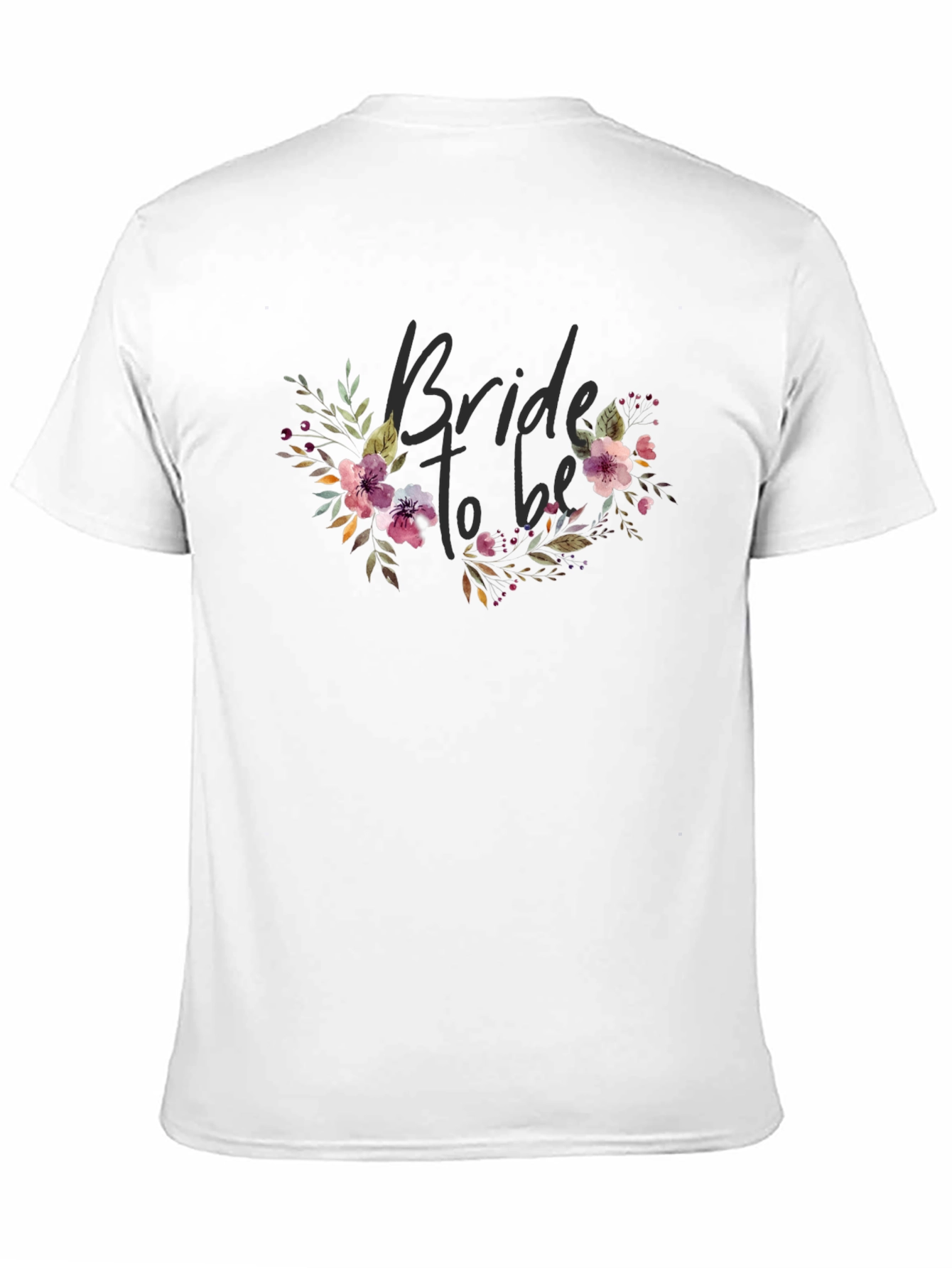 Bride To Be Floral T-Shirt