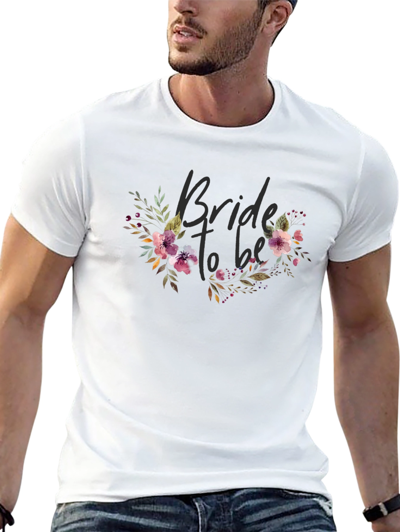 Bride To Be Floral T-Shirt