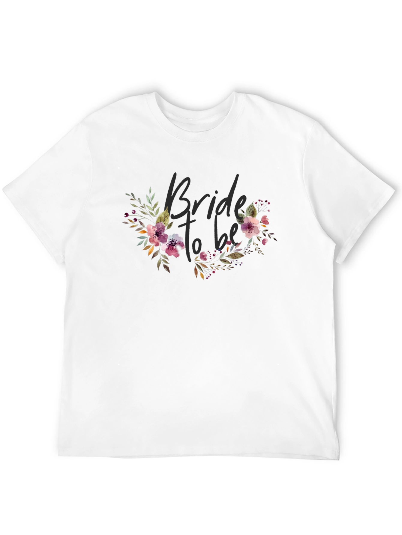 Bride To Be Floral T-Shirt