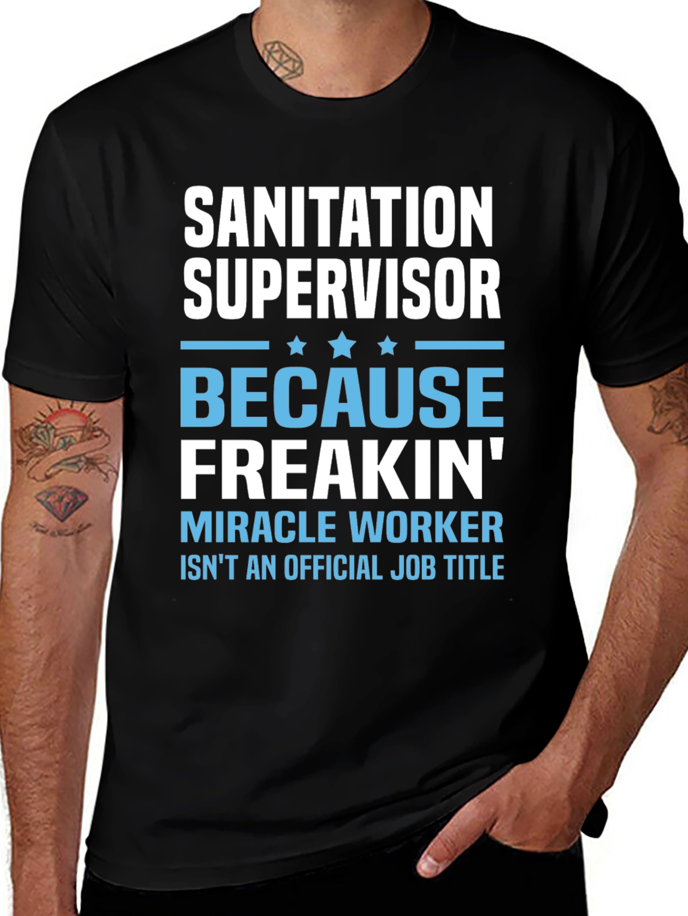 Sanitation Supervisor Novelty T-Shirt