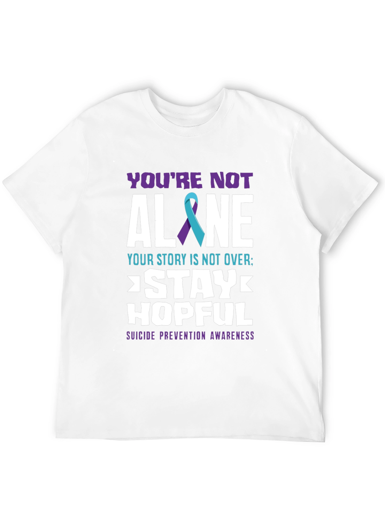 Stay Hopeful Suicide Awareness T-Shirt