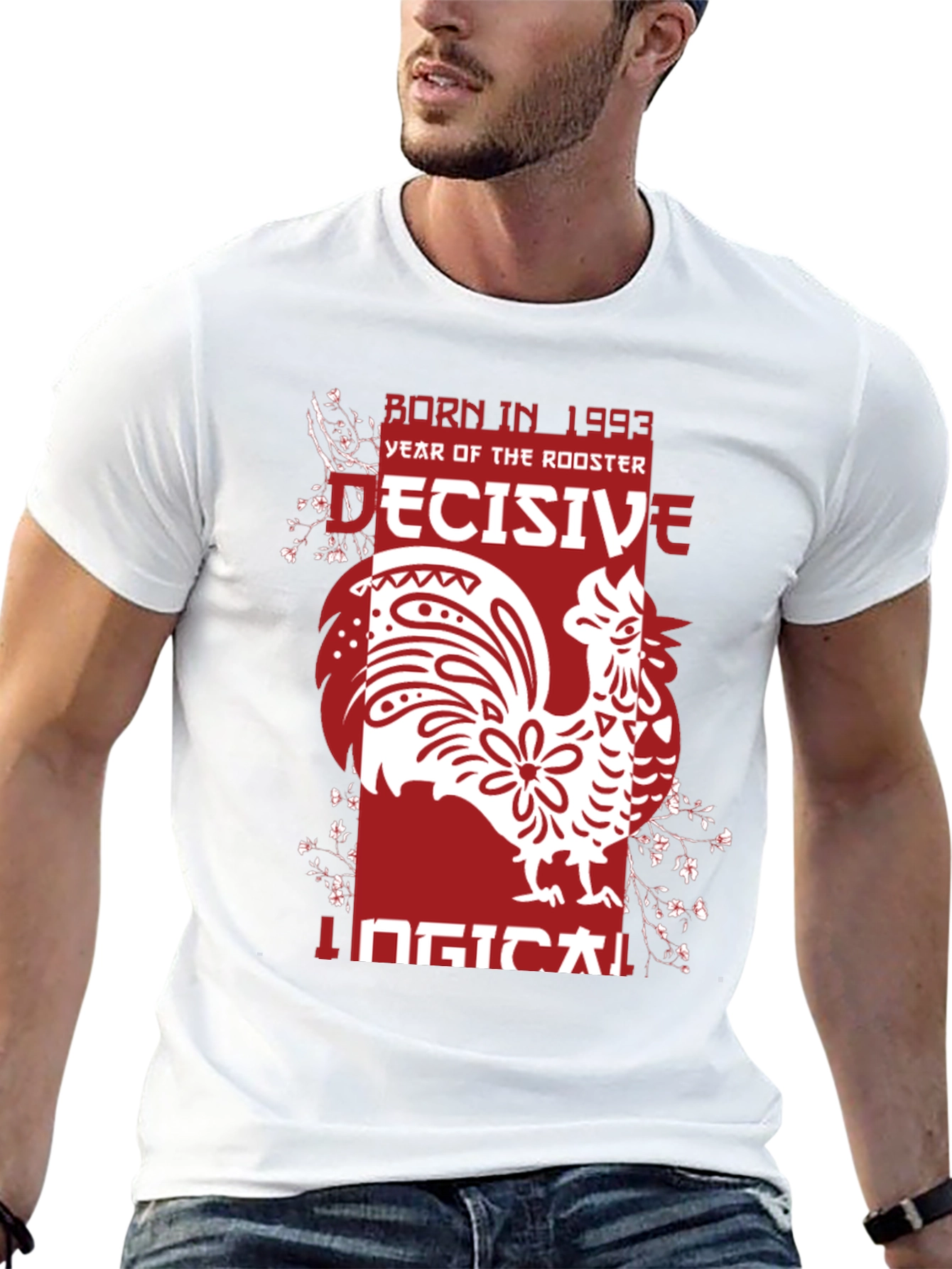 Year of the Rooster 1993 Graphic T-Shirt