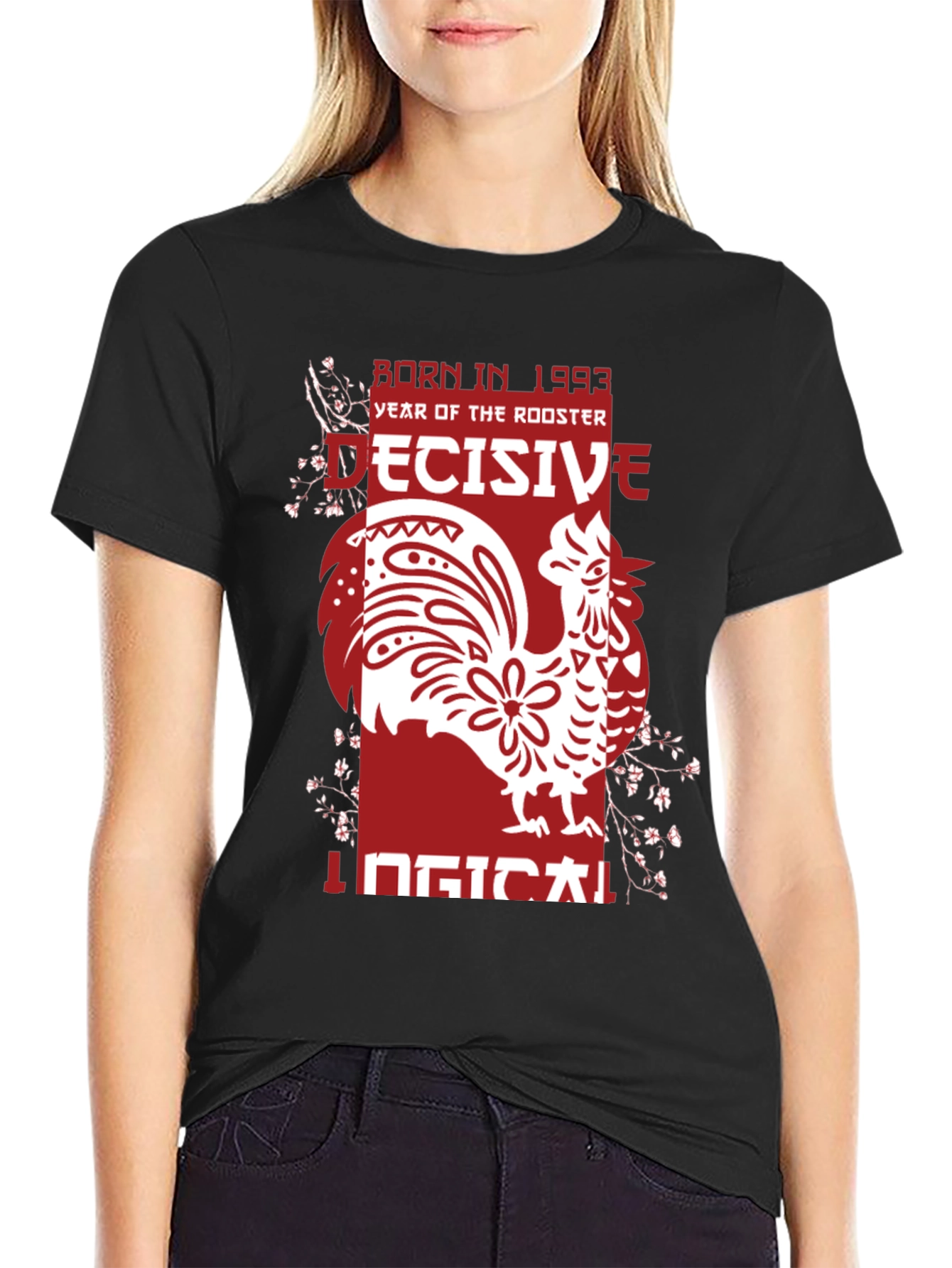 Year of the Rooster 1993 Graphic T-Shirt