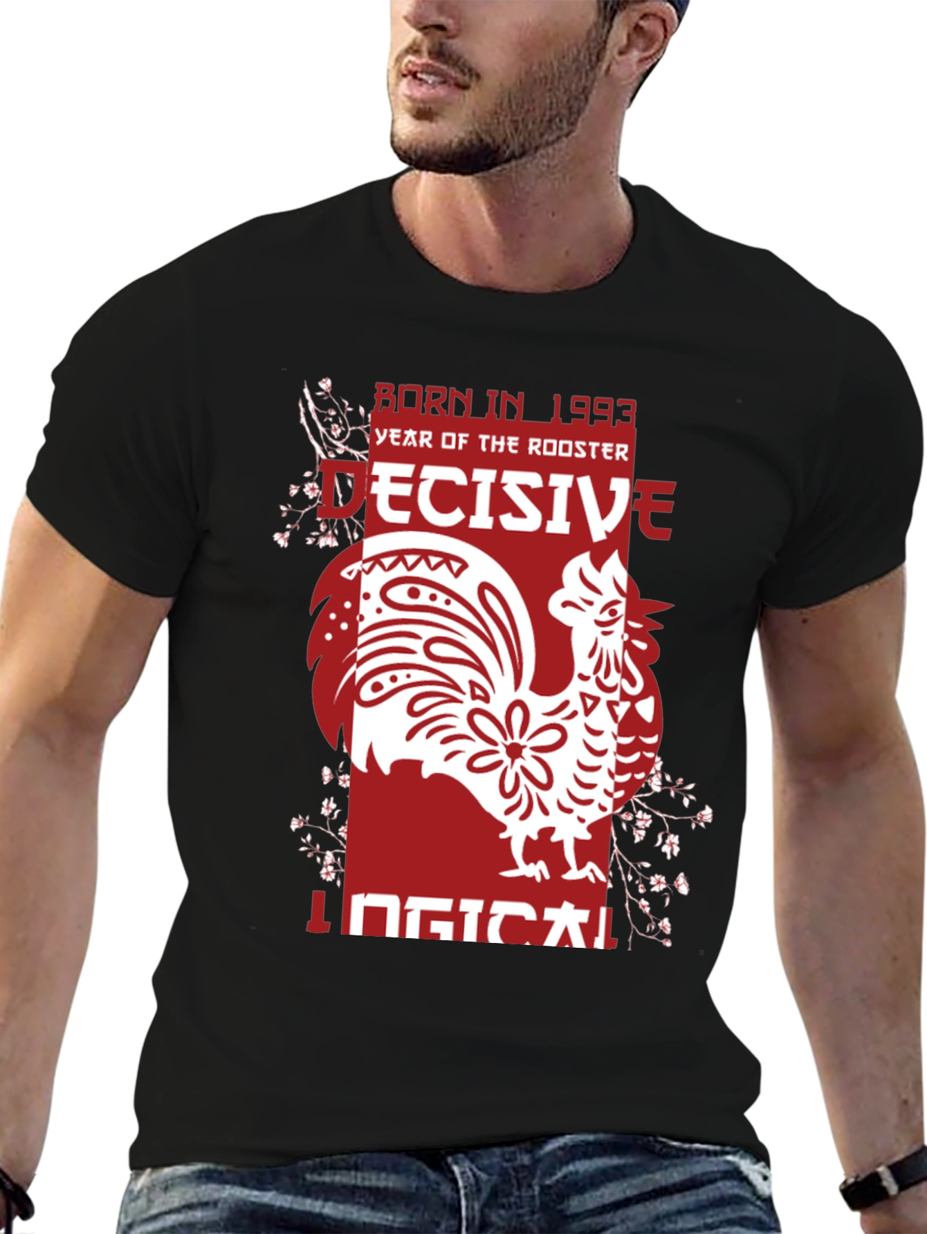 Year of the Rooster 1993 Graphic T-Shirt