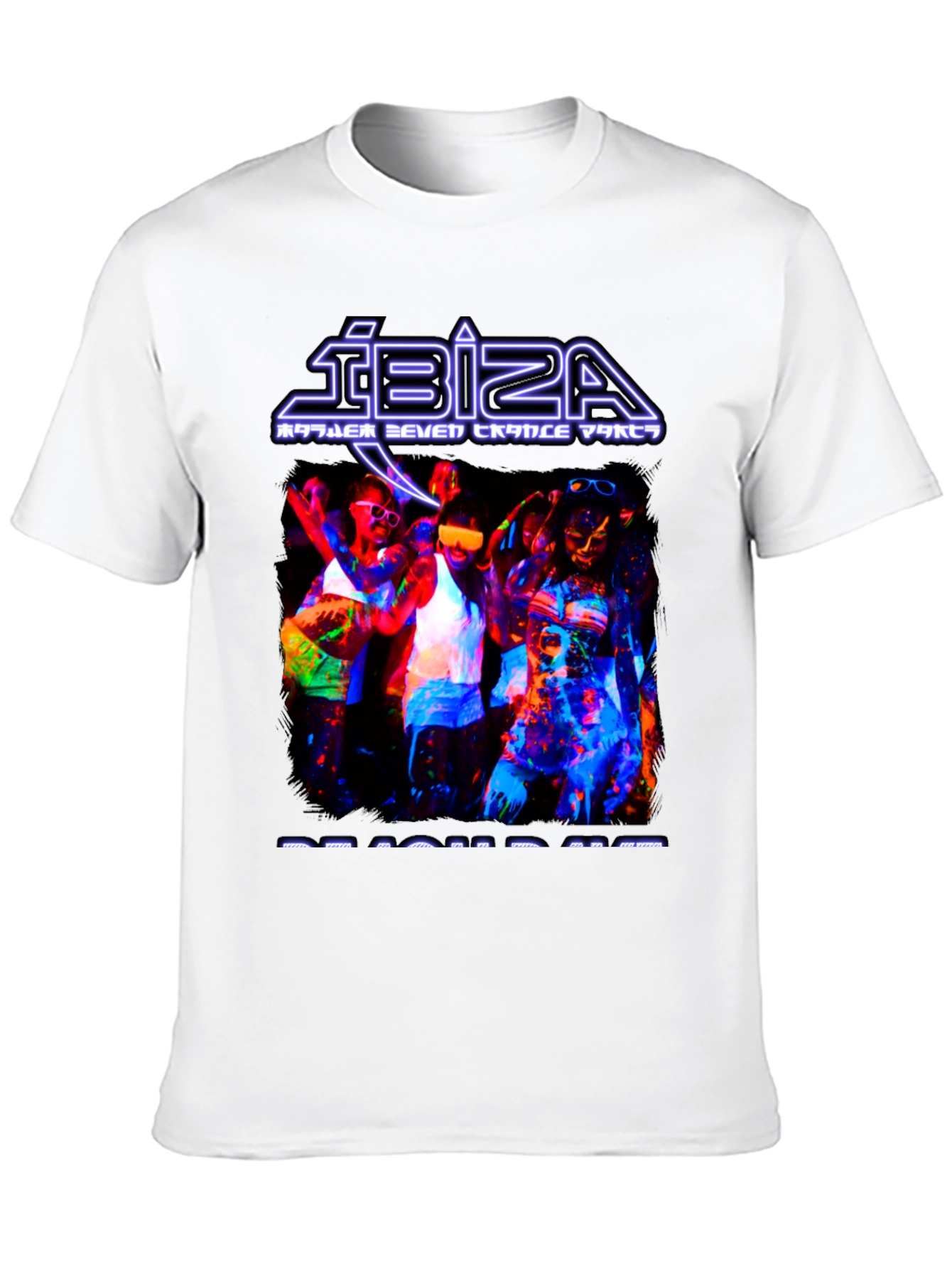 Ibiza Beach Rave Graphic T-Shirt