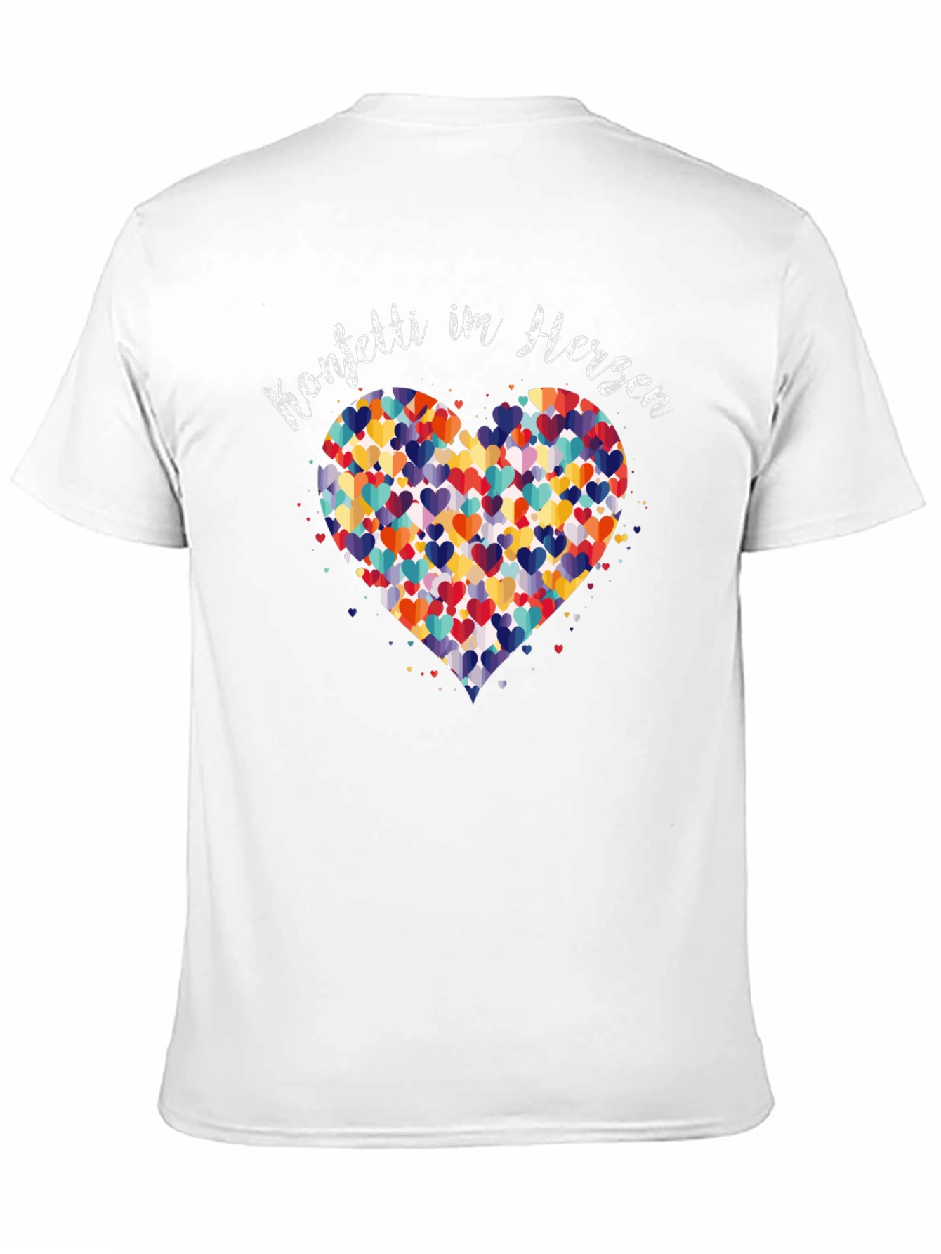 Konfetti Im Herzen Black Graphic T-Shirt
