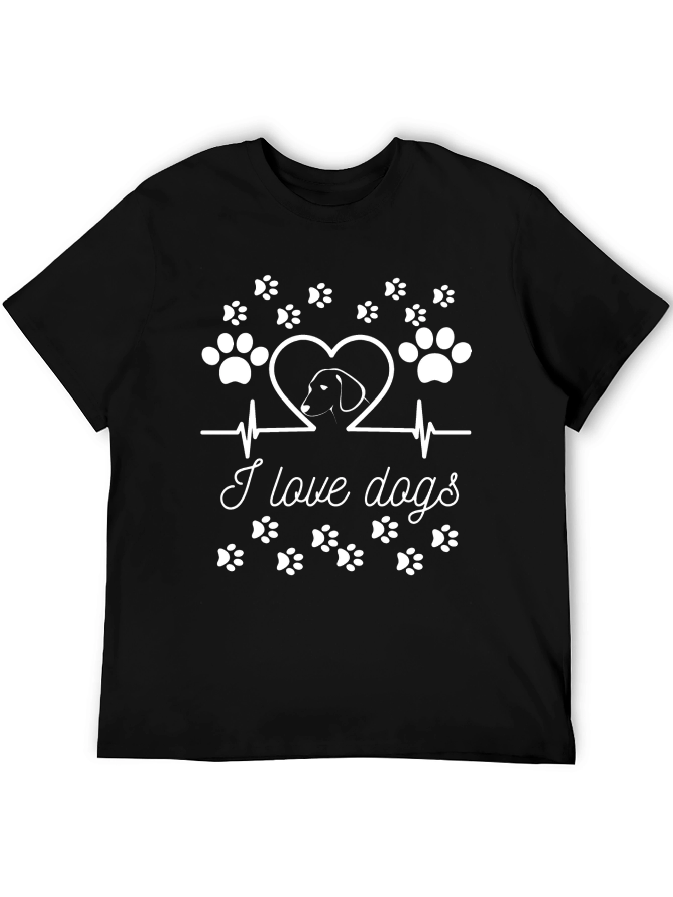 I Love Dogs Graphic Tee
