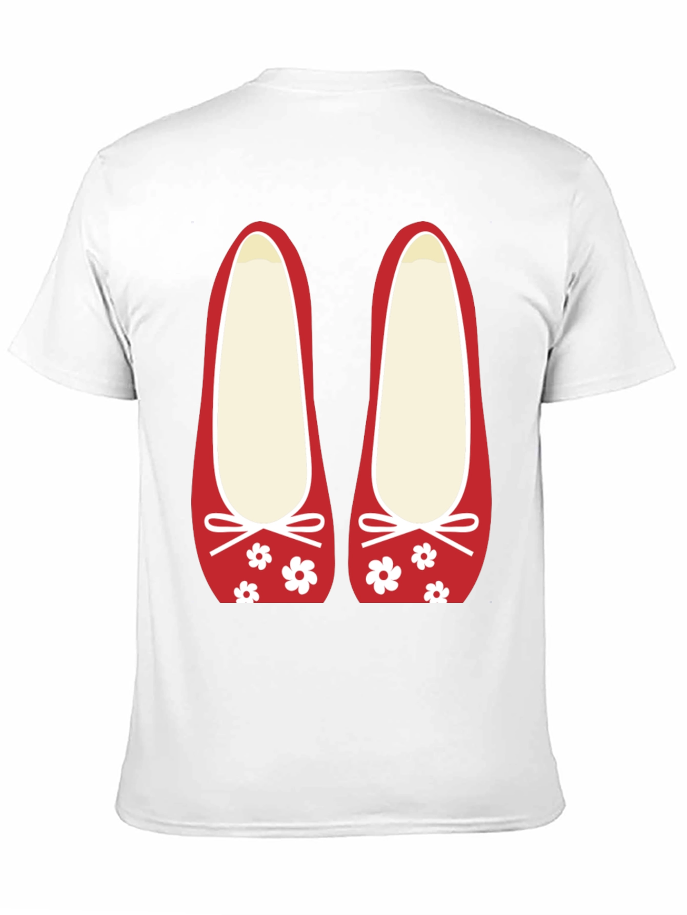 Ballet Flat Graphic Tee - Cute Casual Top