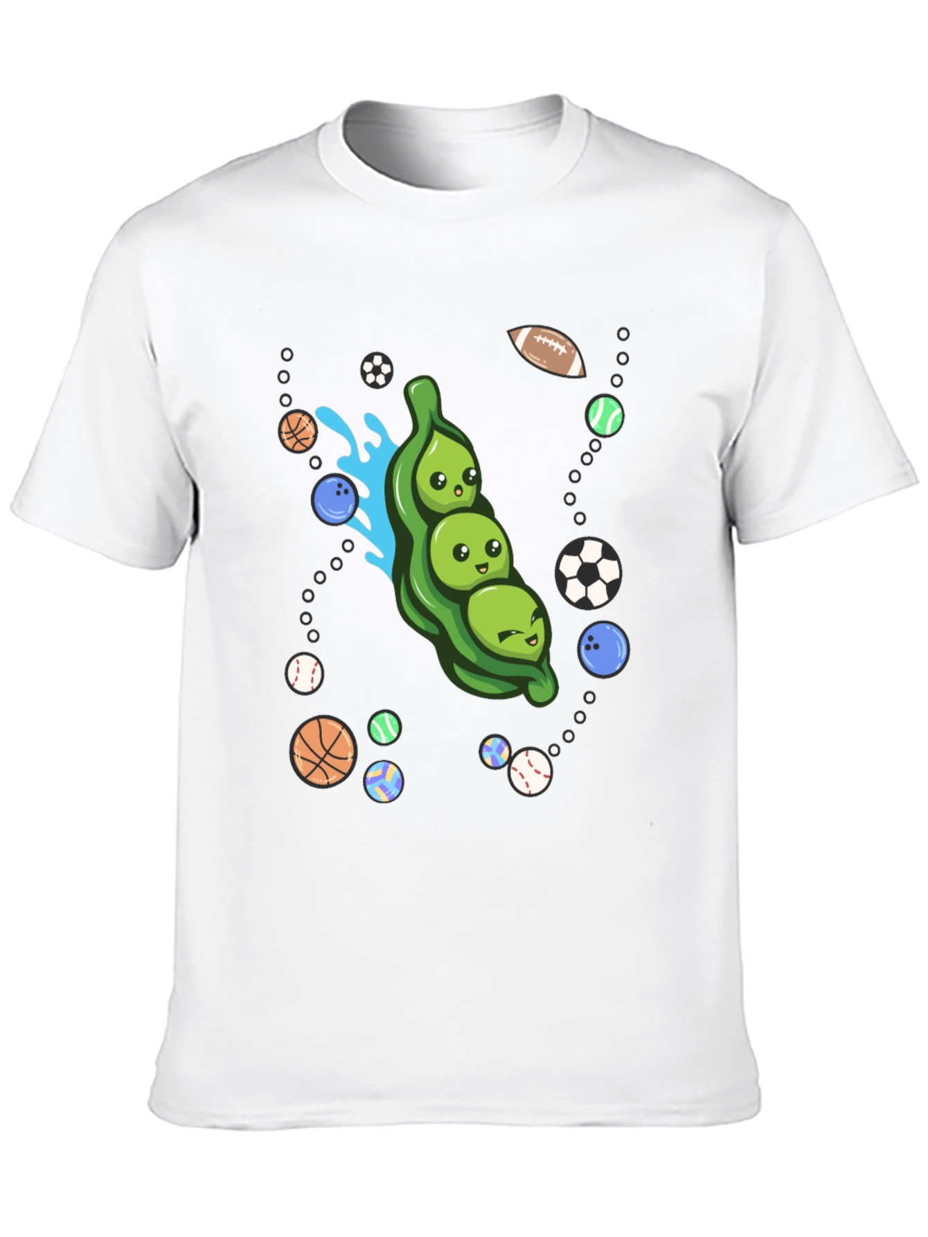 Funny Peas in a Pod Sports T-Shirt