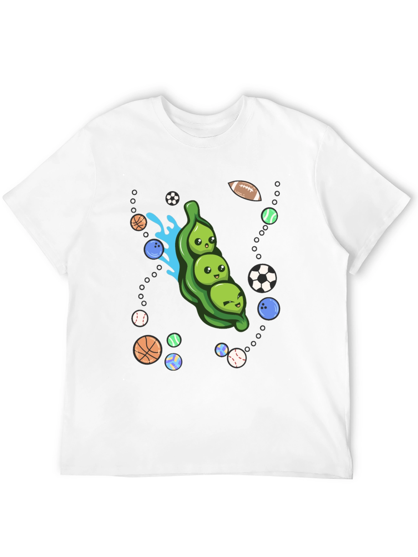 Funny Peas in a Pod Sports T-Shirt
