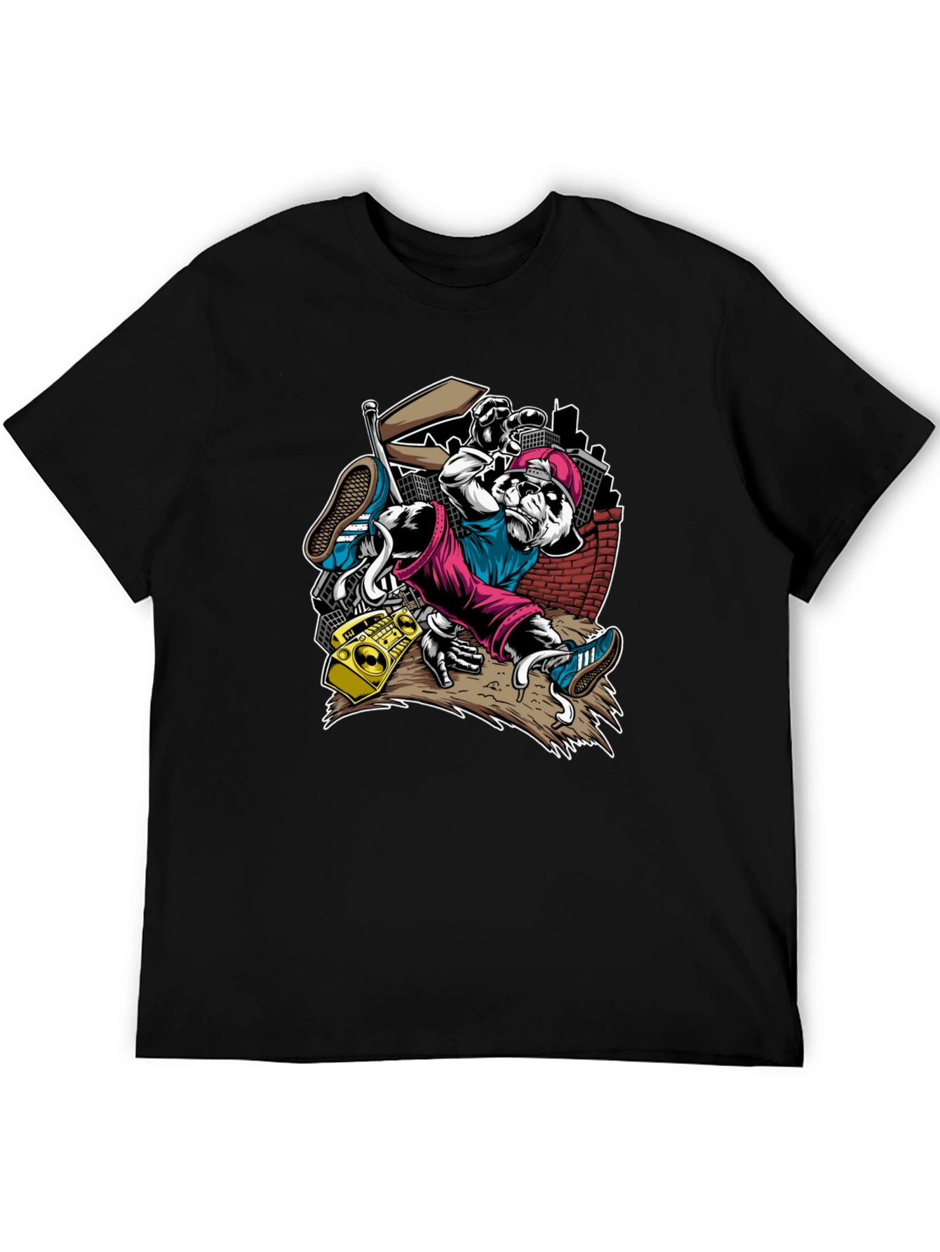 Cool Panda Hip Hop T-Shirt