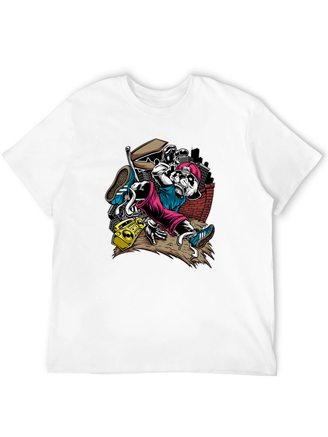 Cool Panda Hip Hop T-Shirt