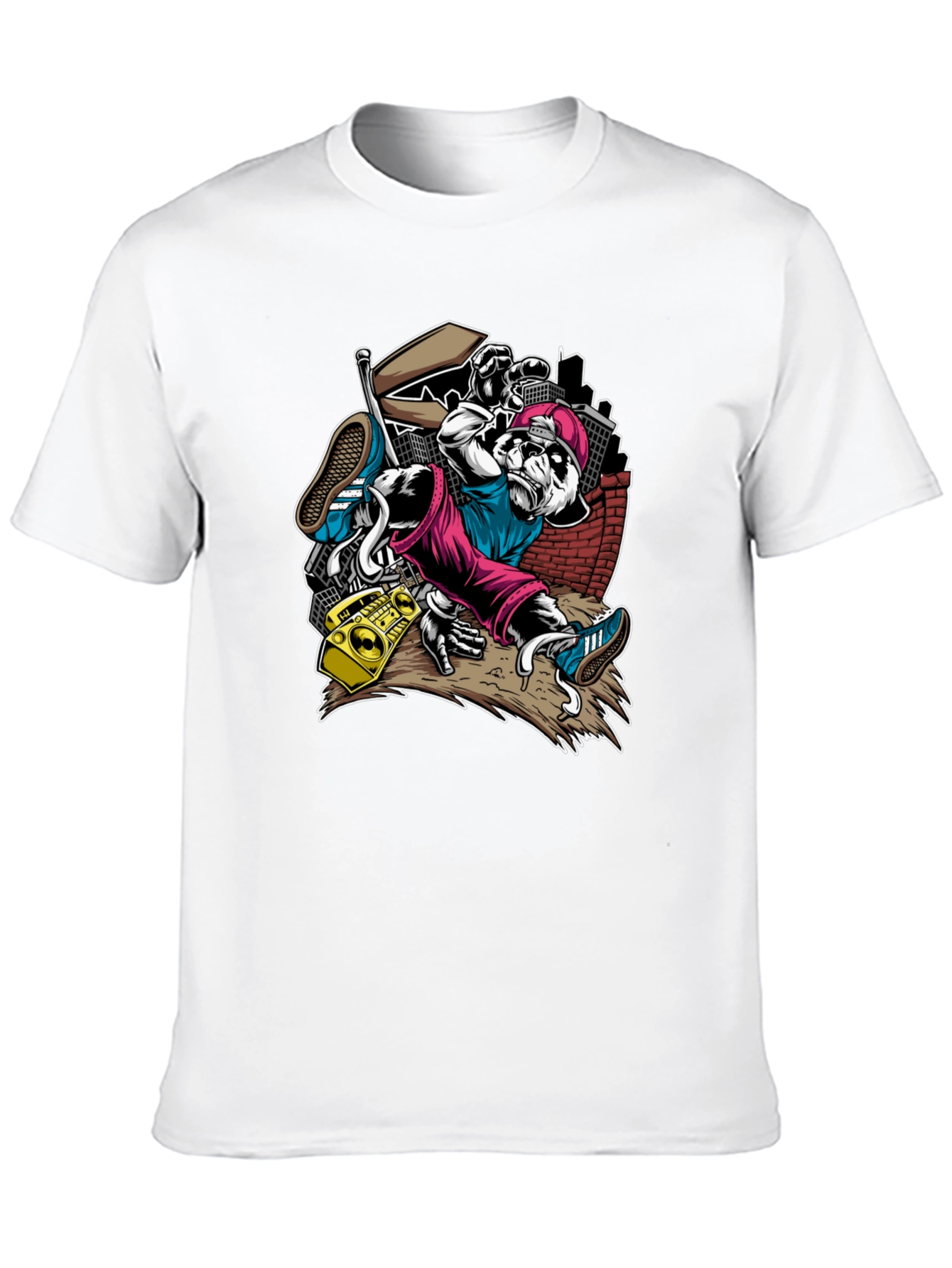 Cool Panda Hip Hop T-Shirt