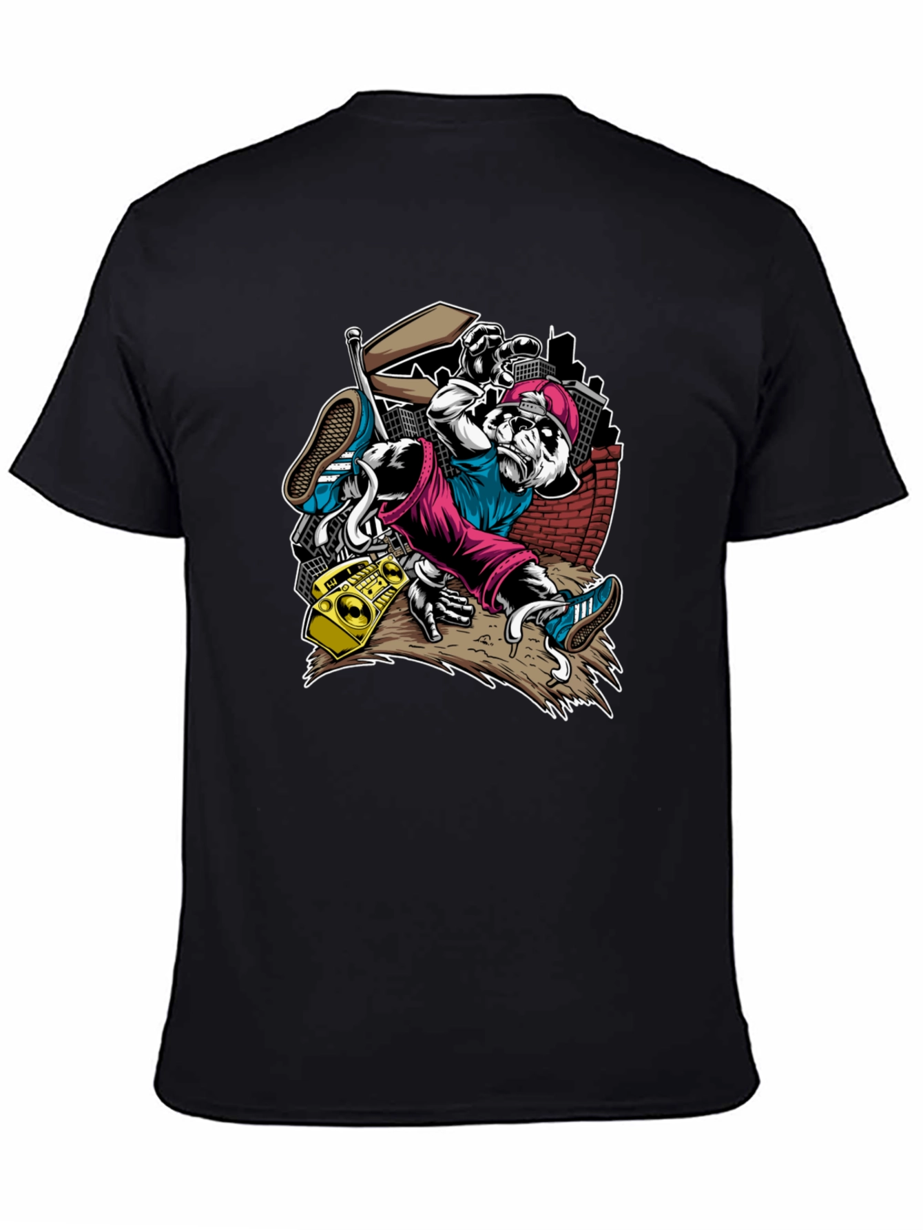 Cool Panda Hip Hop T-Shirt