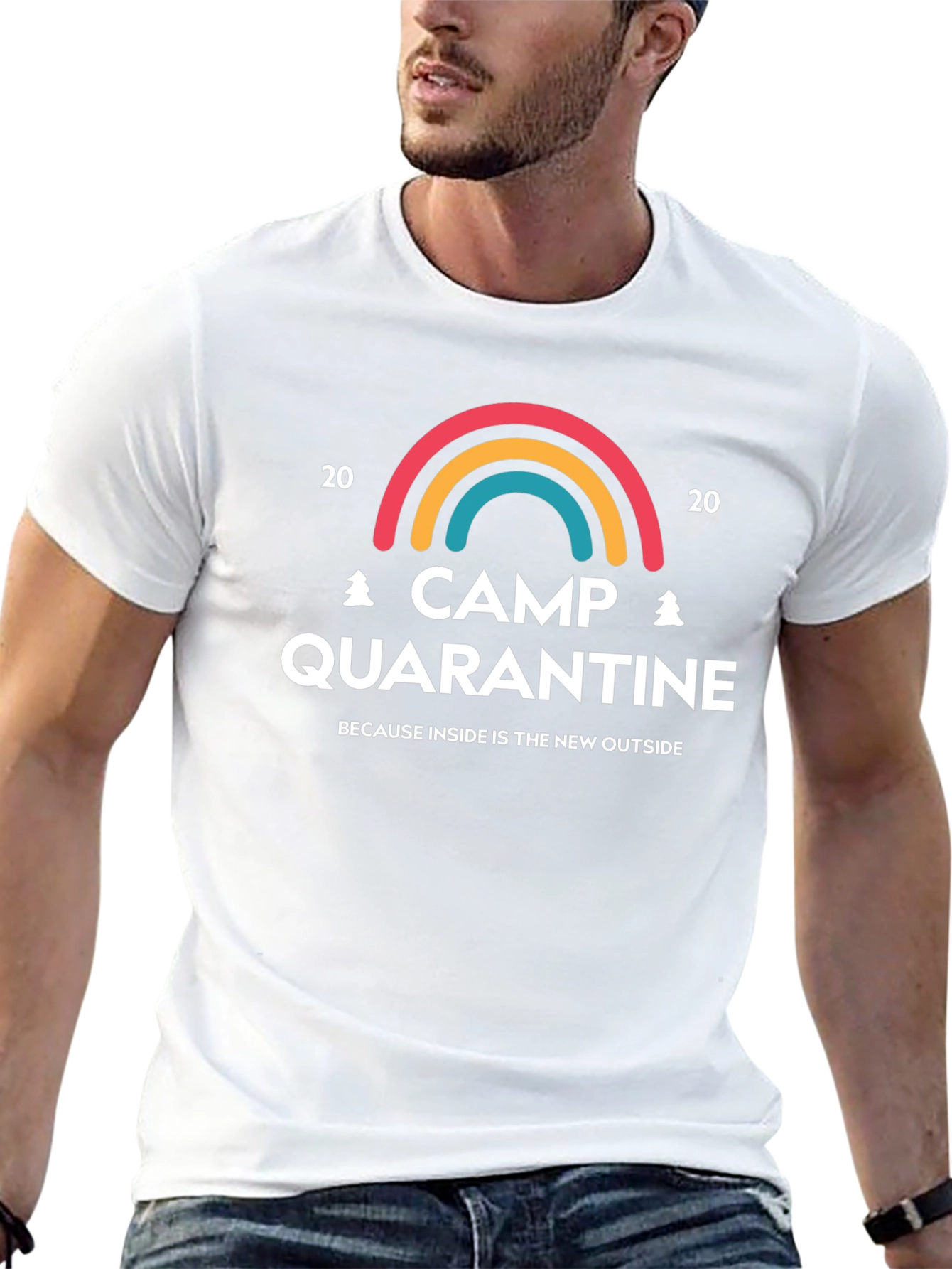 Camp Quarantine T-Shirt: Inside is the New Outside