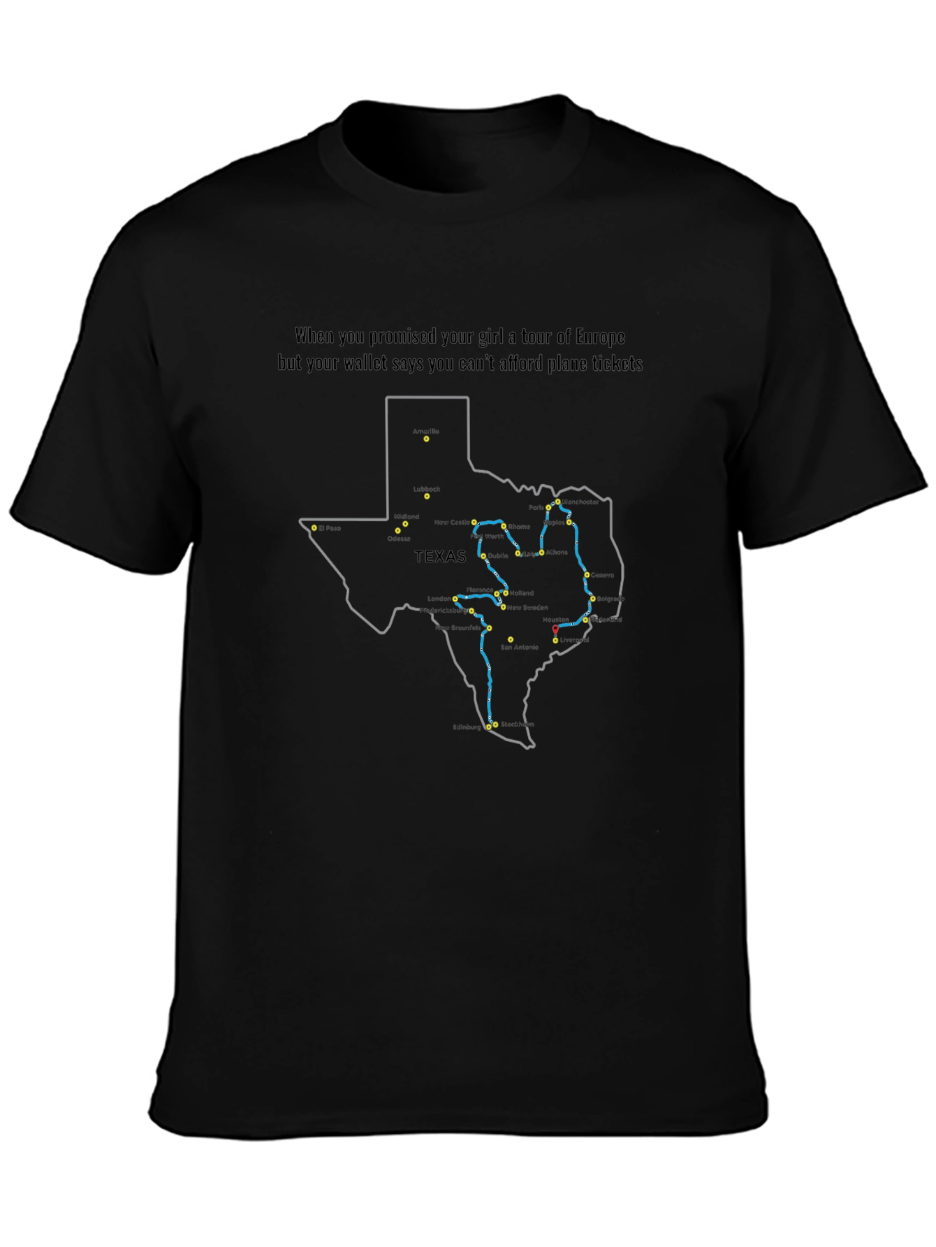 Texas Road Trip T-Shirt