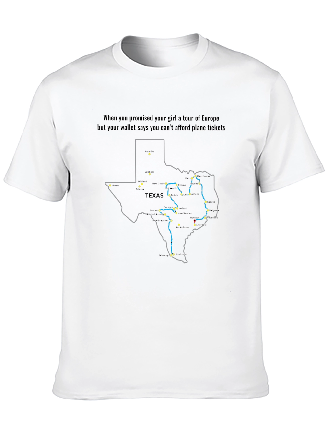 Texas Road Trip T-Shirt