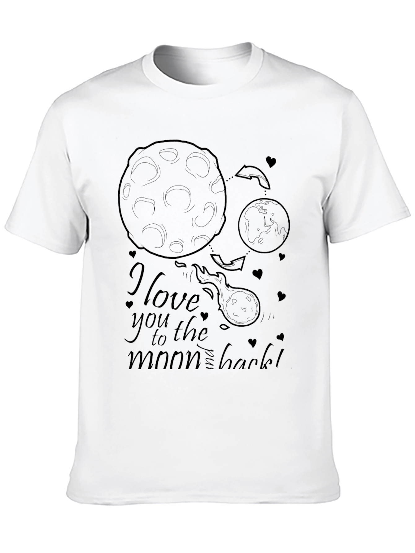 I Love You to the Moon and Back T-Shirt