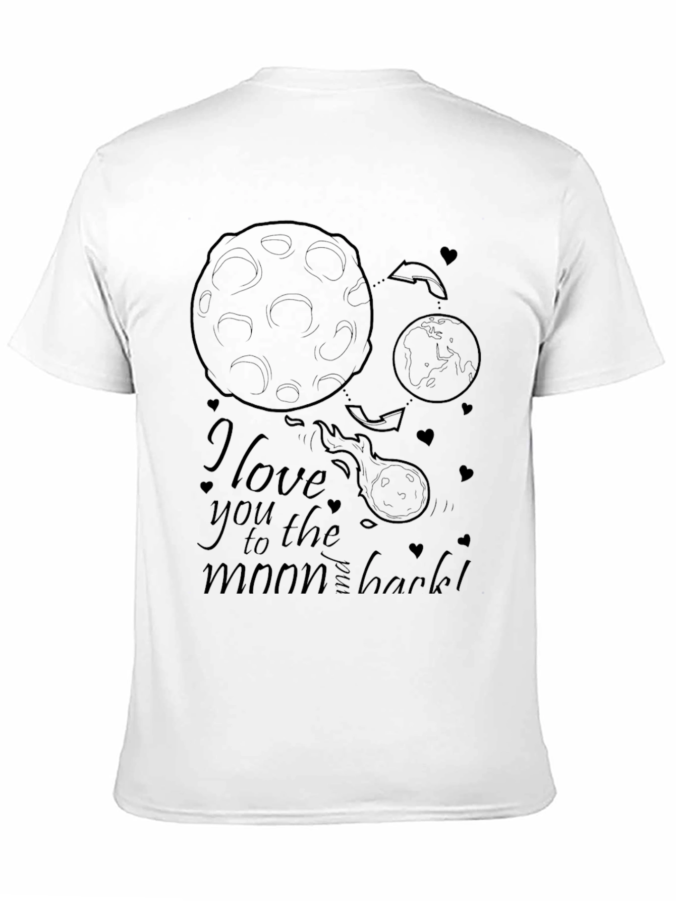 I Love You to the Moon and Back T-Shirt