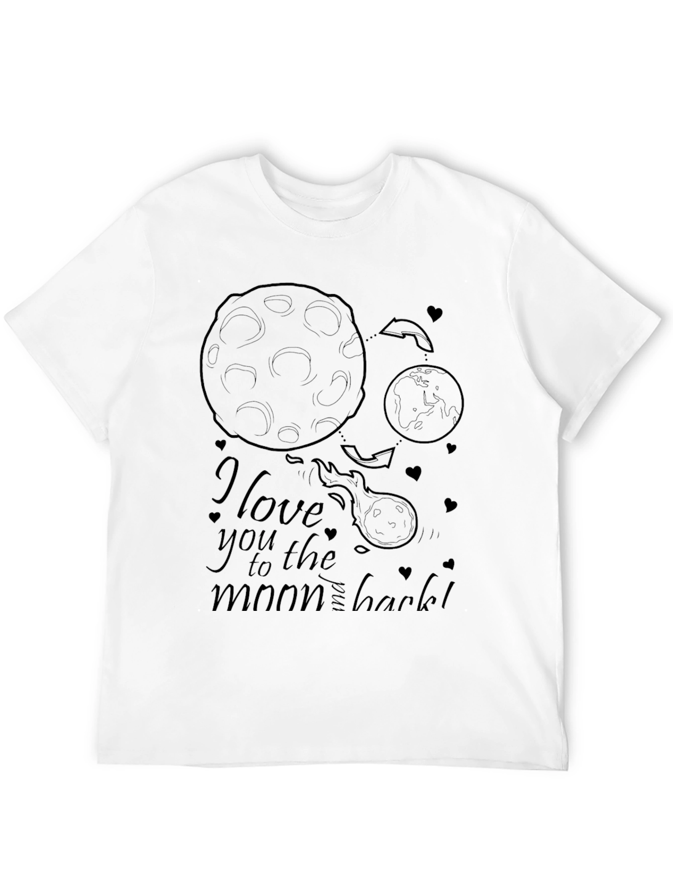 I Love You to the Moon and Back T-Shirt