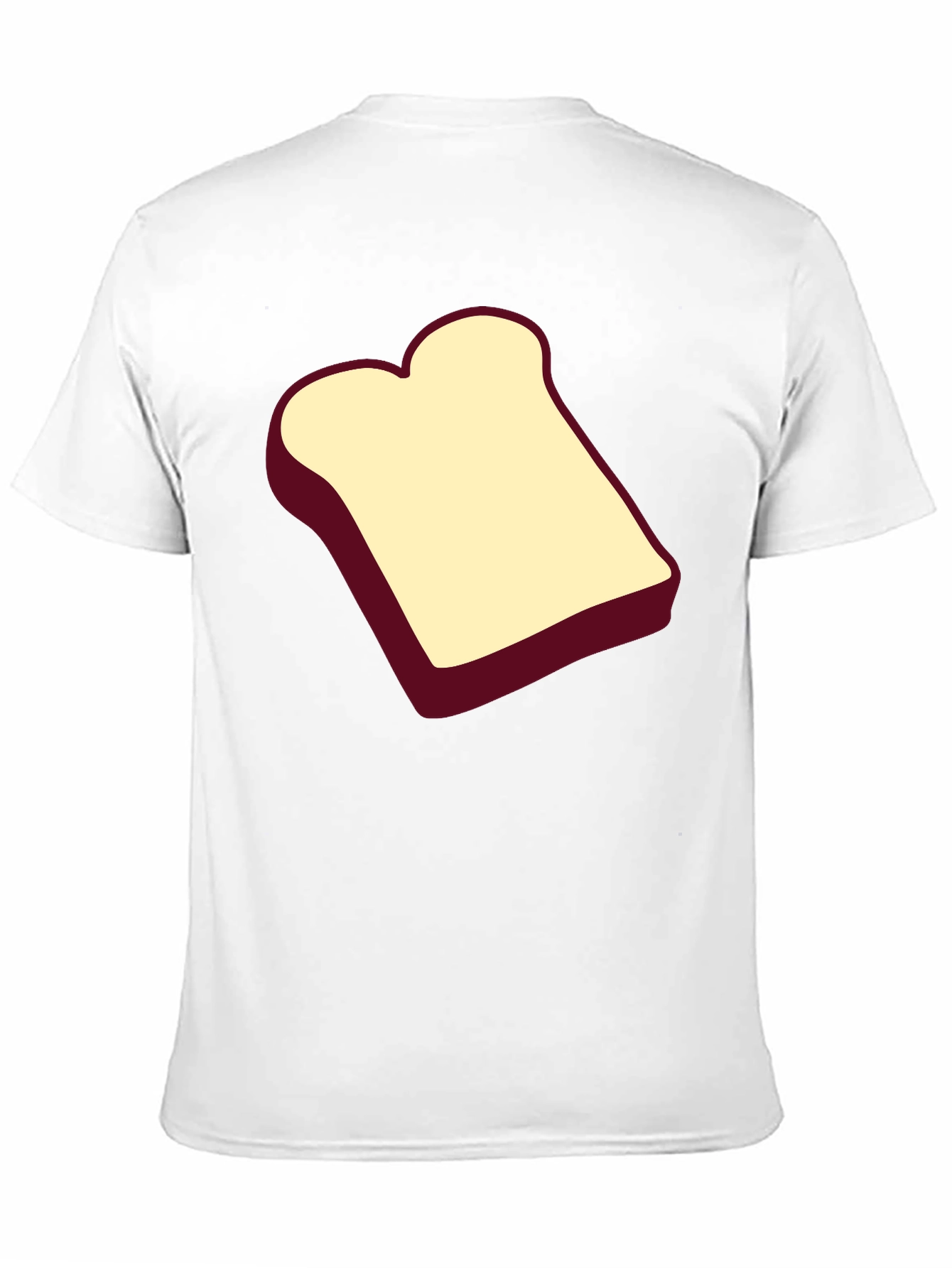 Toast Graphic Black T-Shirt - Unisex Cotton Tee
