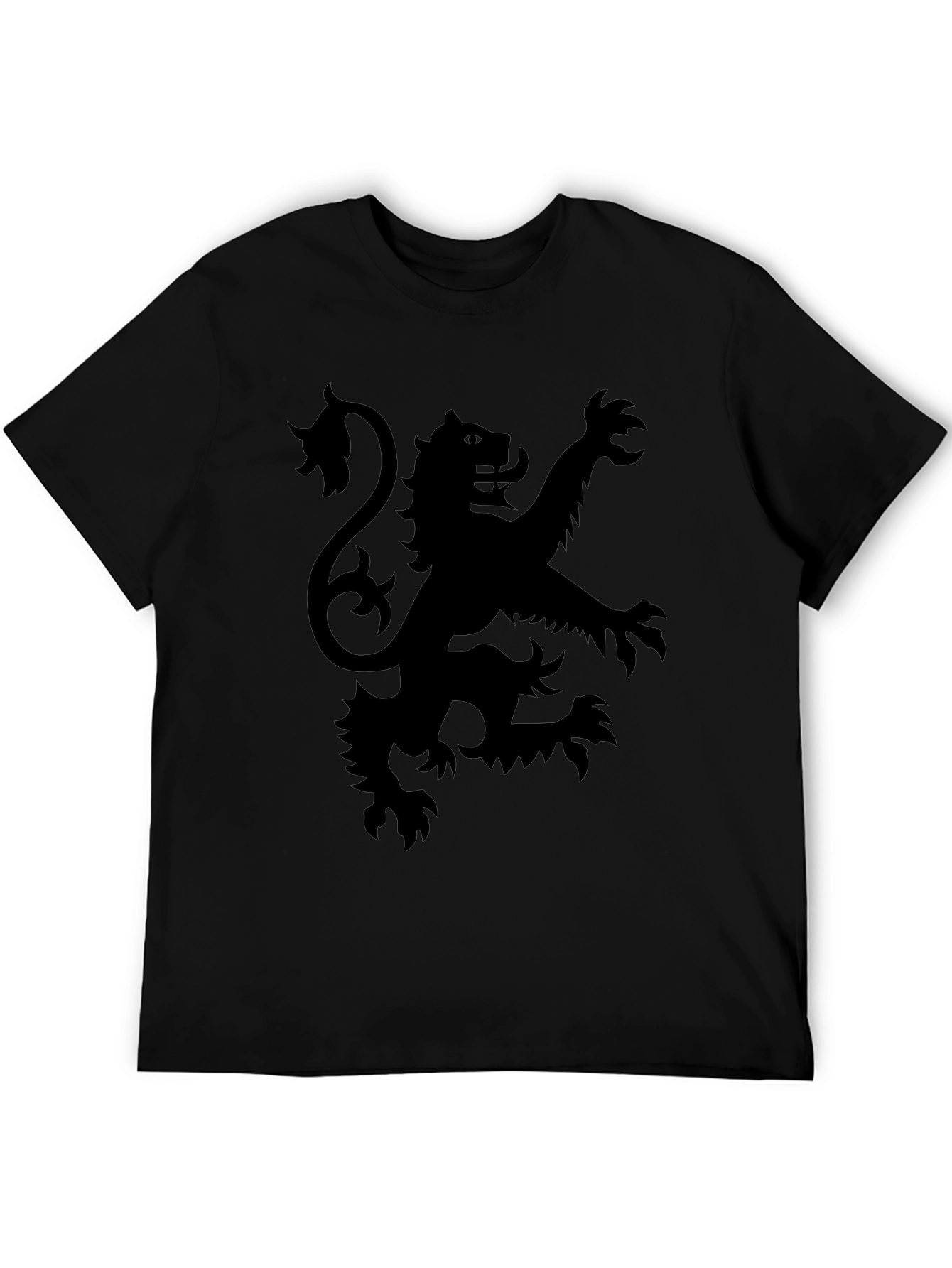 Lion Rampant Graphic Tee - Black