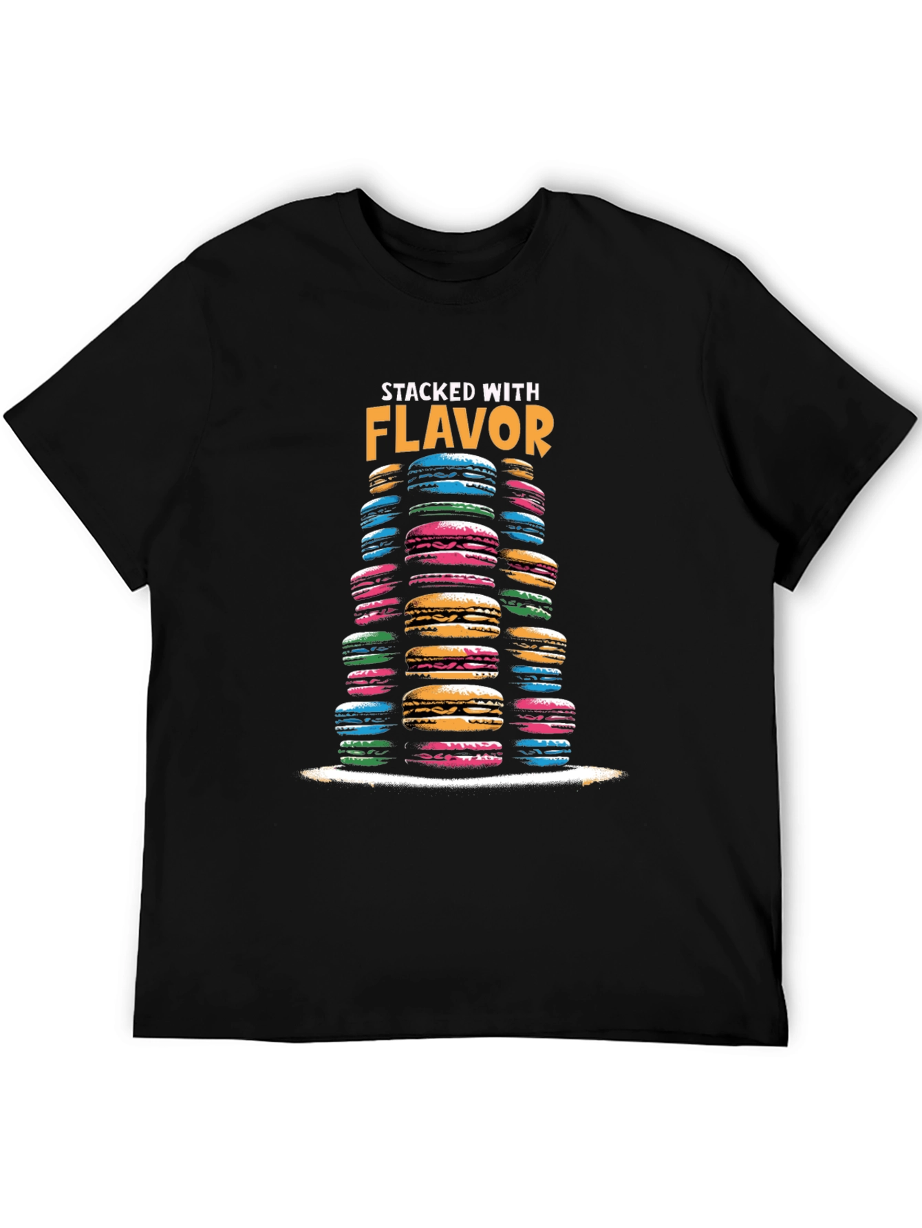 Macaron Stacked With Flavor T-Shirt