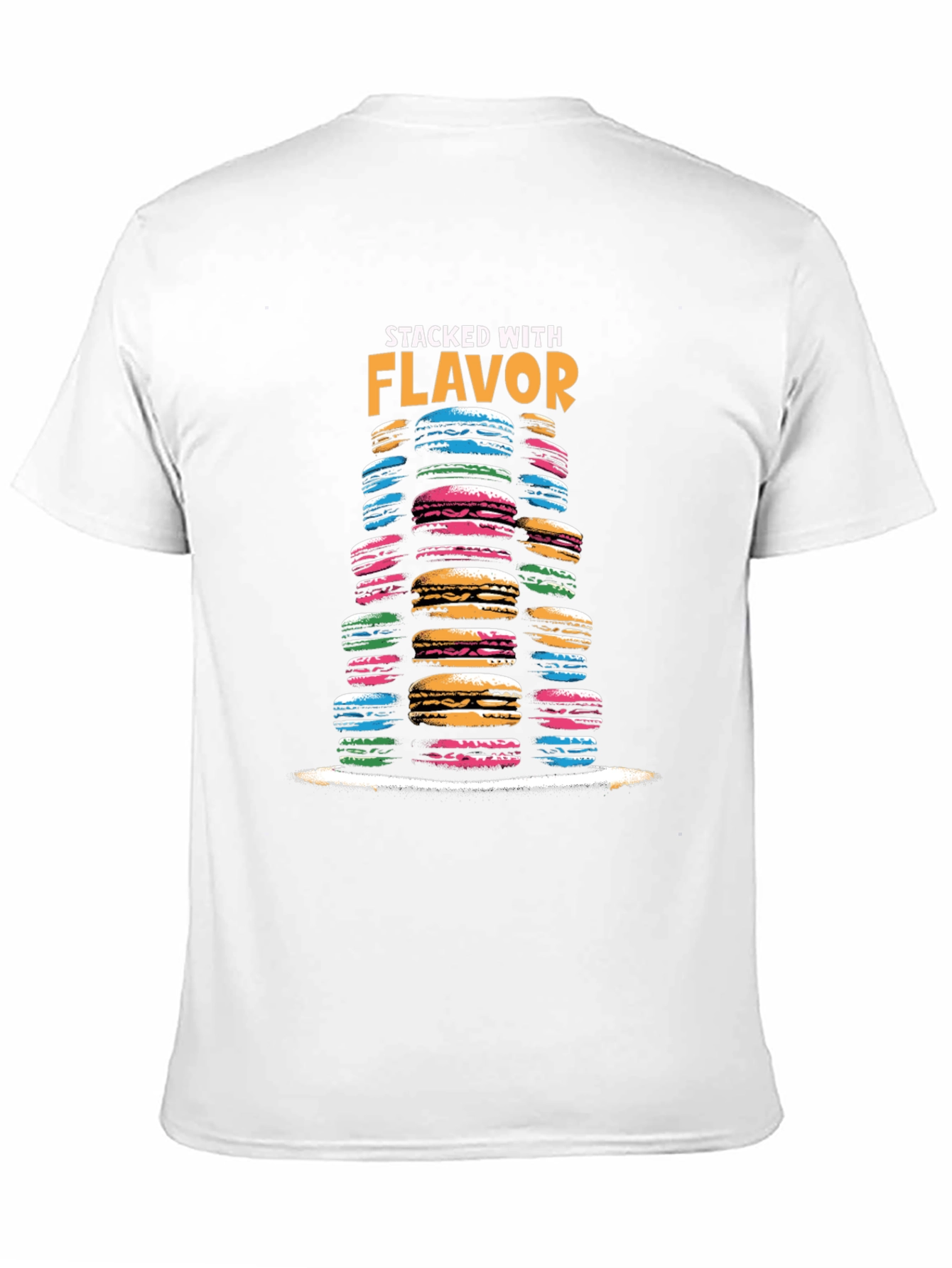 Macaron Stacked With Flavor T-Shirt