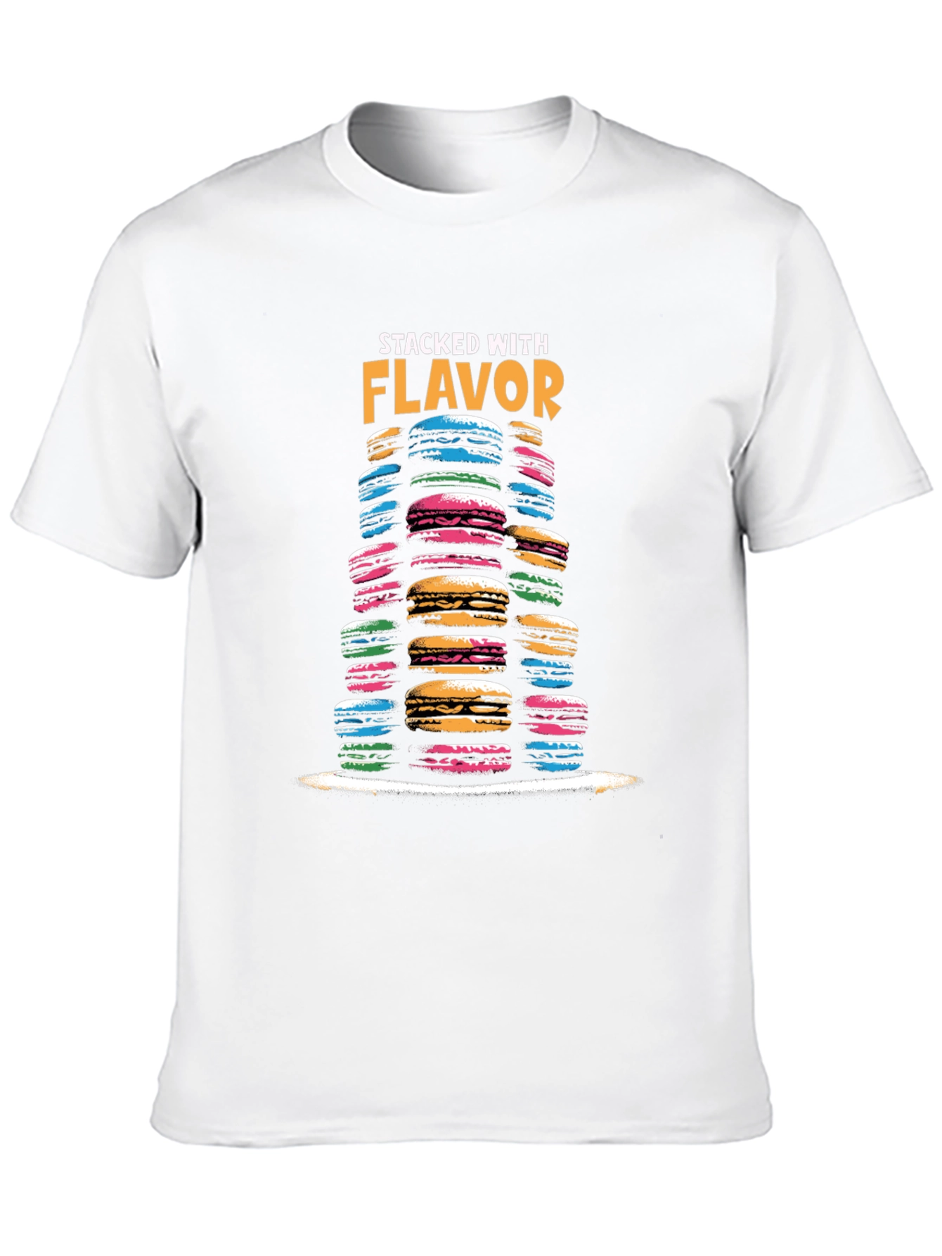Macaron Stacked With Flavor T-Shirt